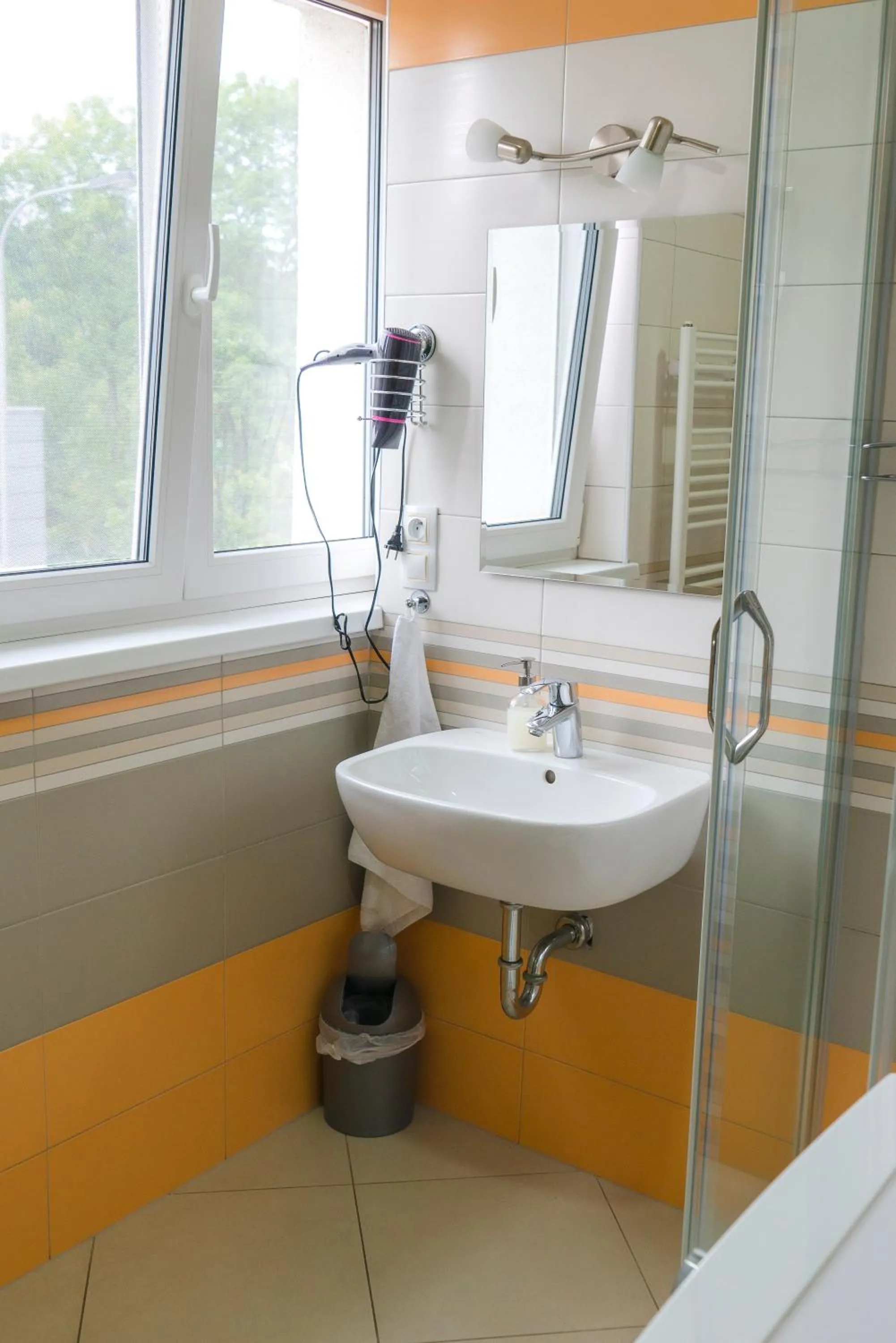 Shower in Diana Apartments Karlovy Vary