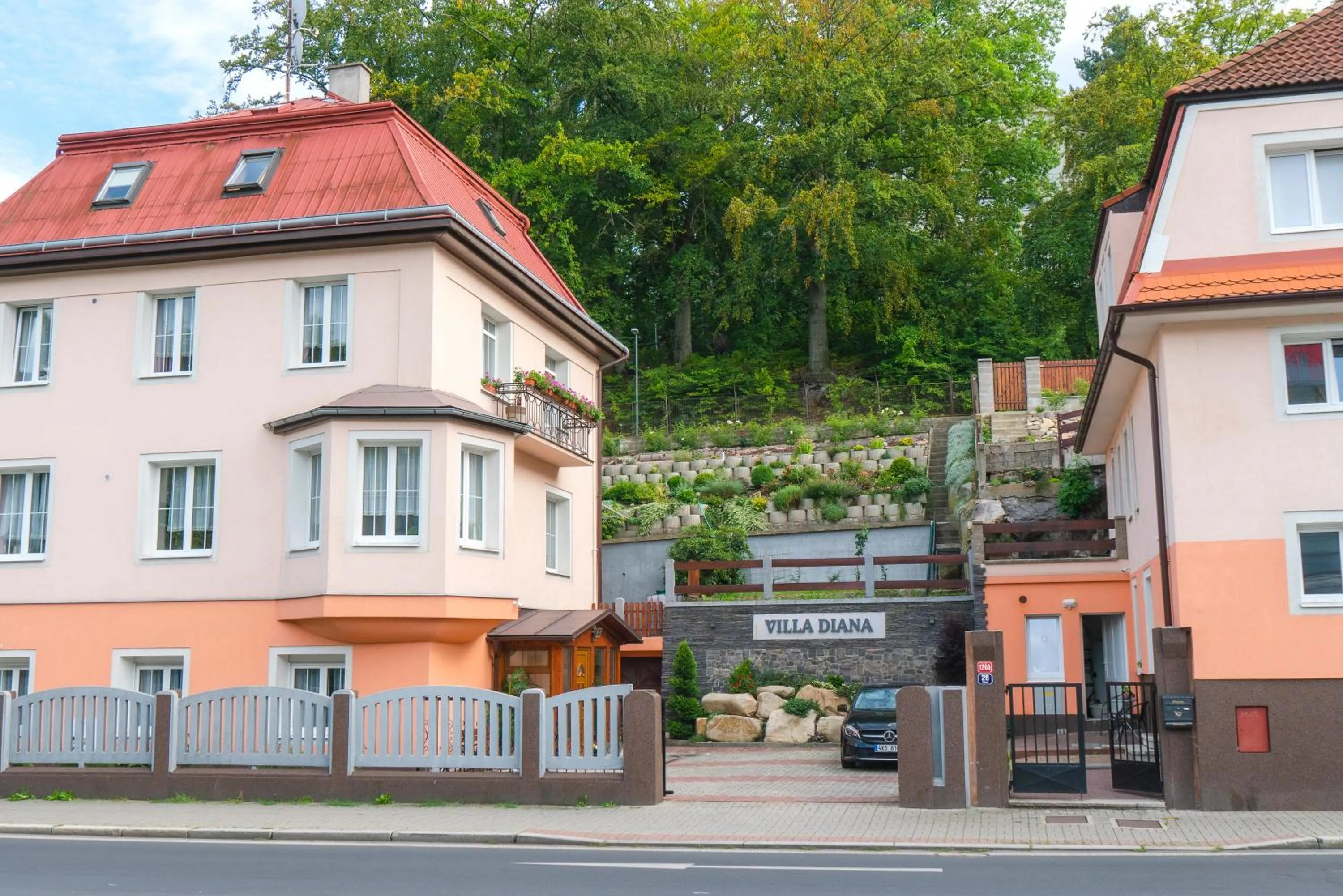Property building in Diana Apartments Karlovy Vary