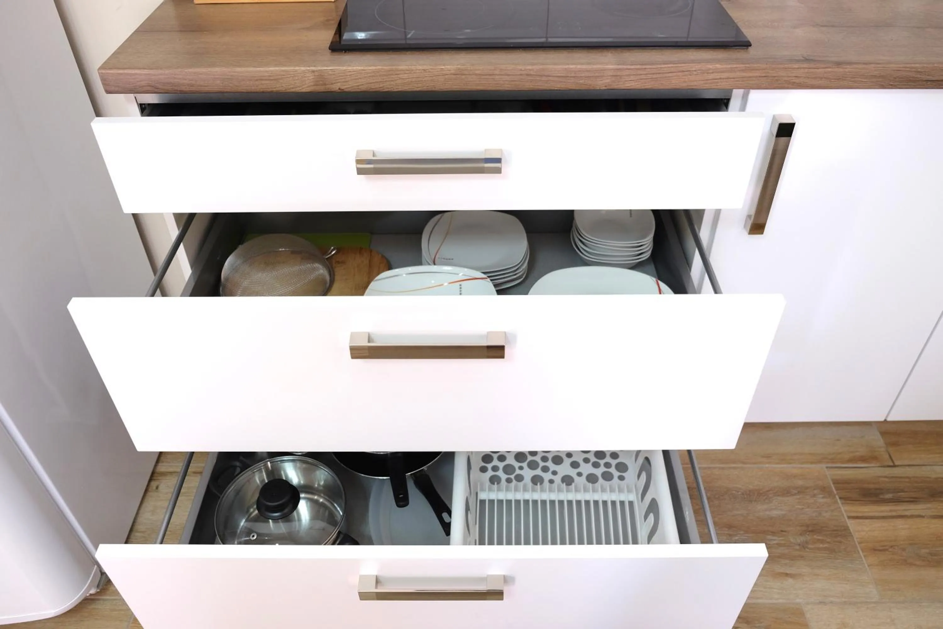 Kitchen or kitchenette in Diana Apartments Karlovy Vary