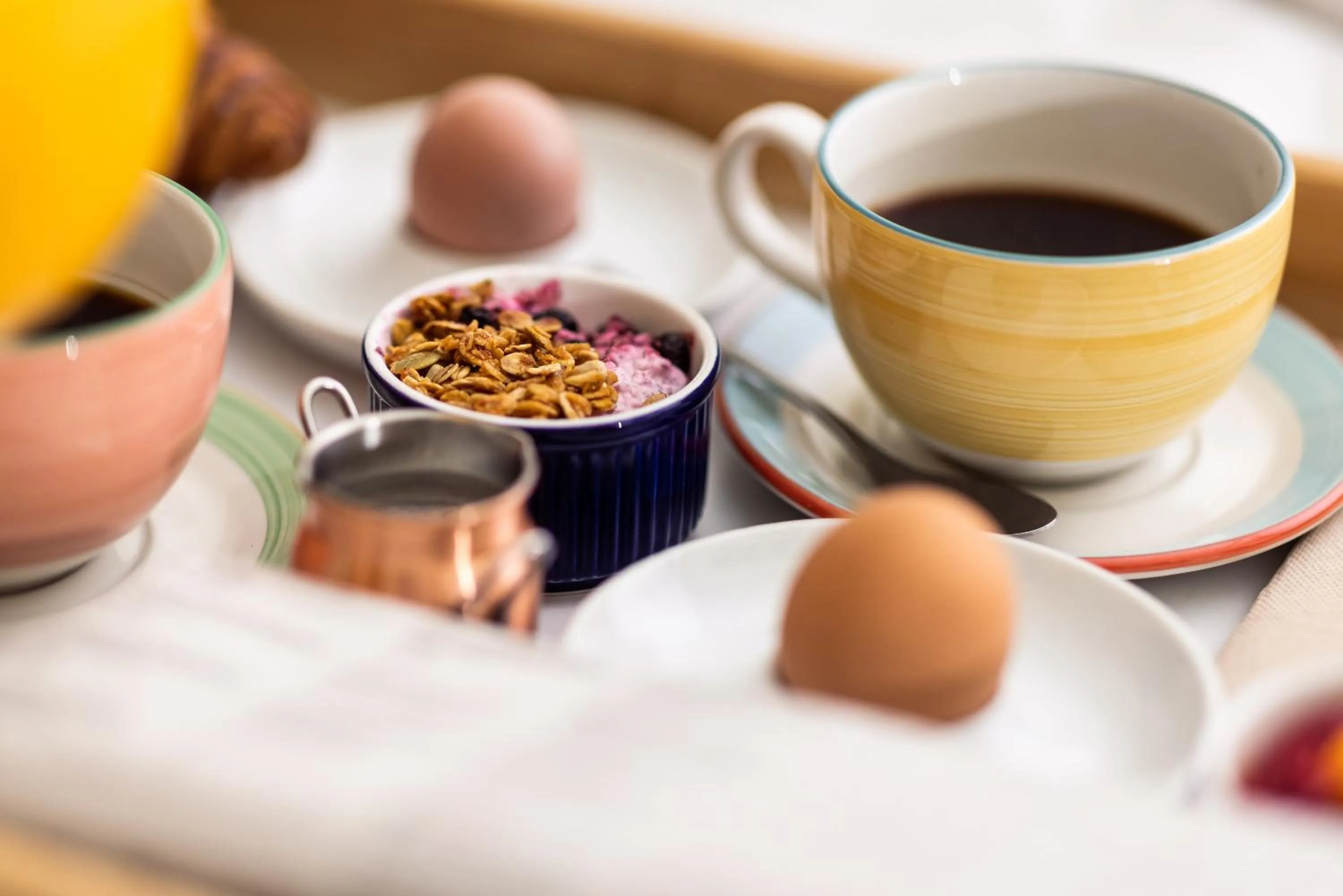 Food close-up in Hotel Soho