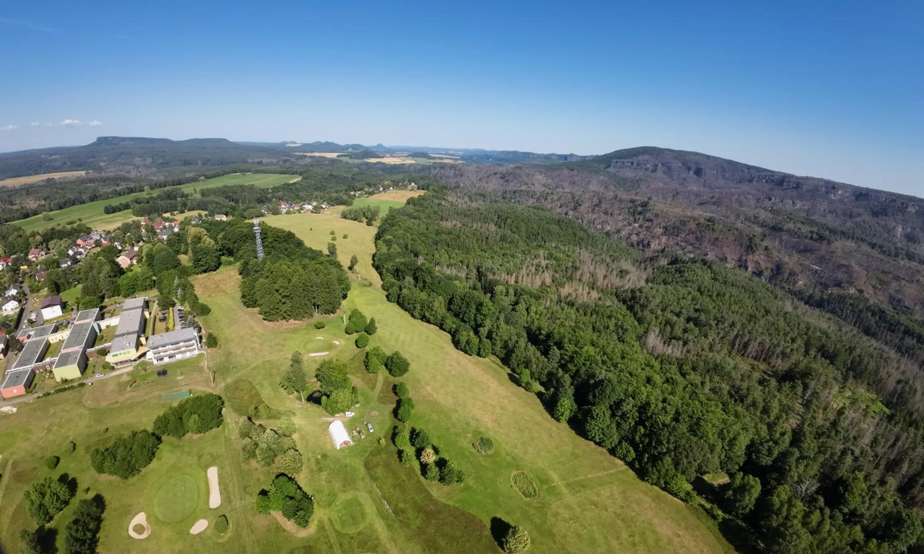 Golfcourse in Hotel Devítka