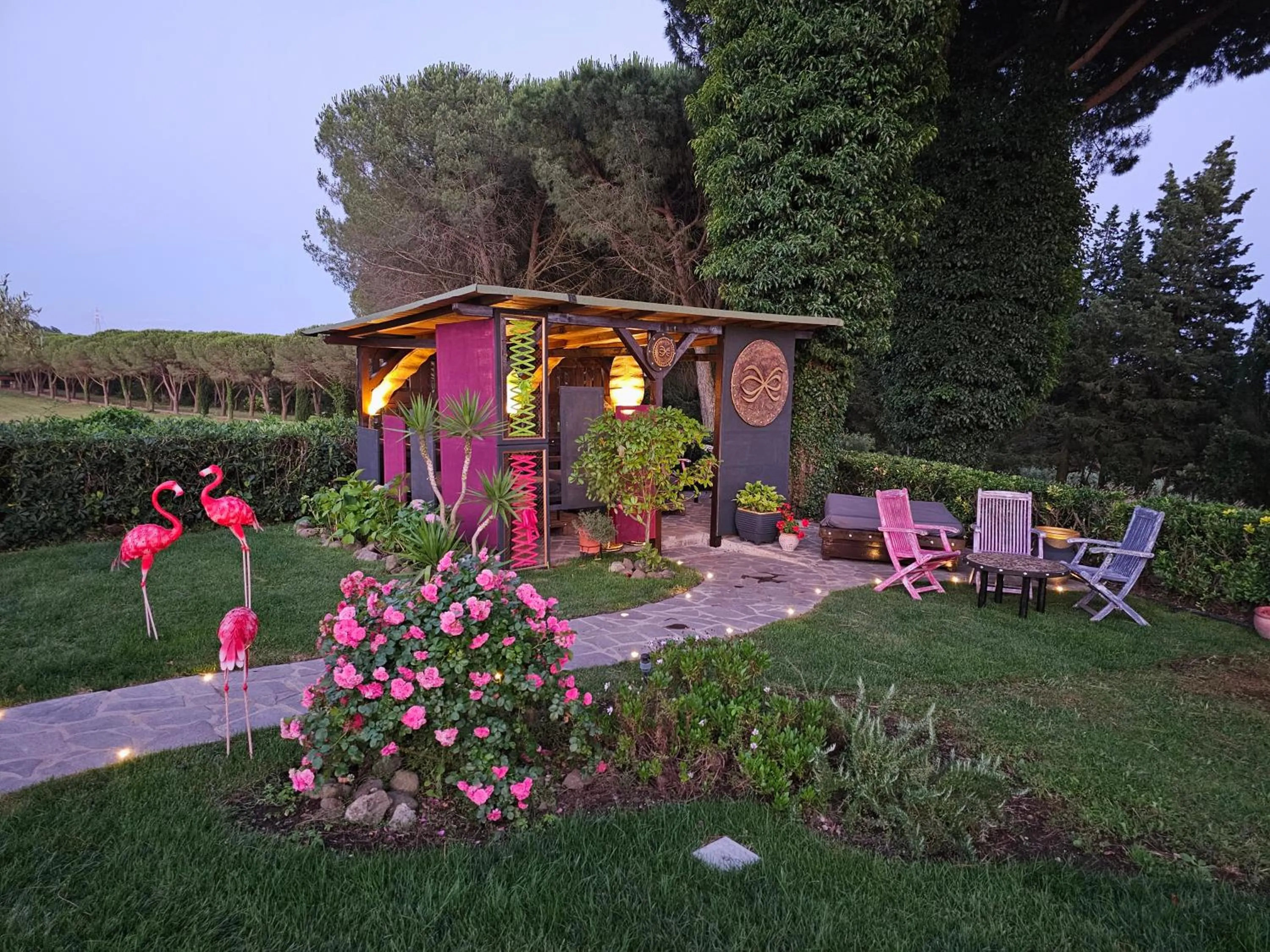 Garden in Almanuda Naturist Village