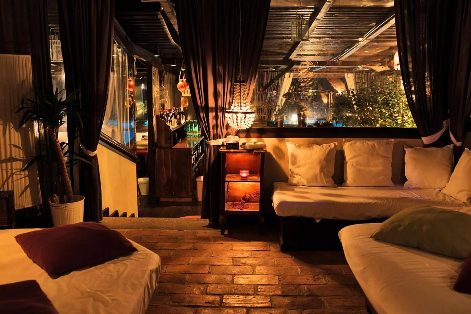 Living room in Almanuda Naturist Village