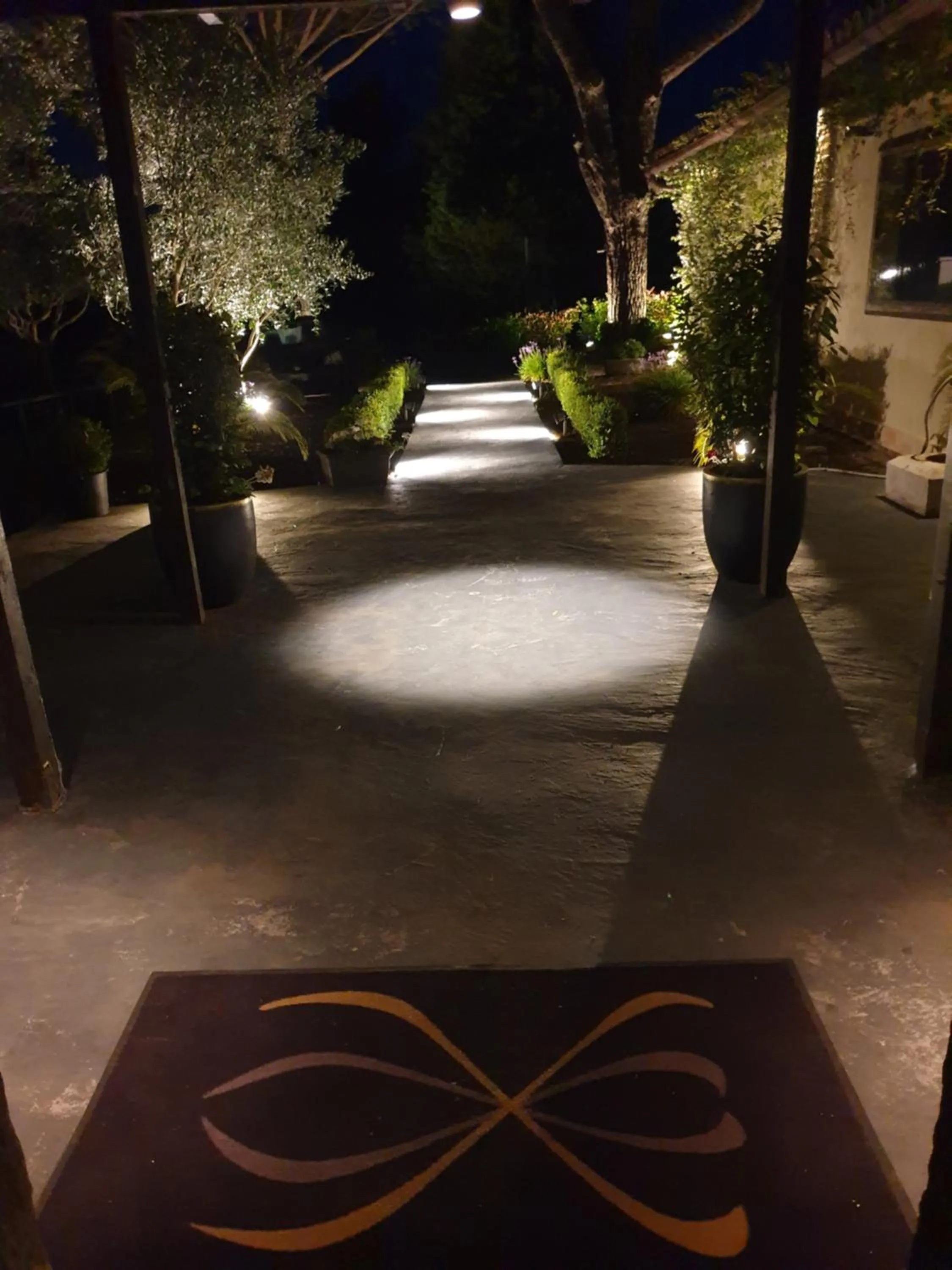 Facade/entrance in Almanuda Naturist Village