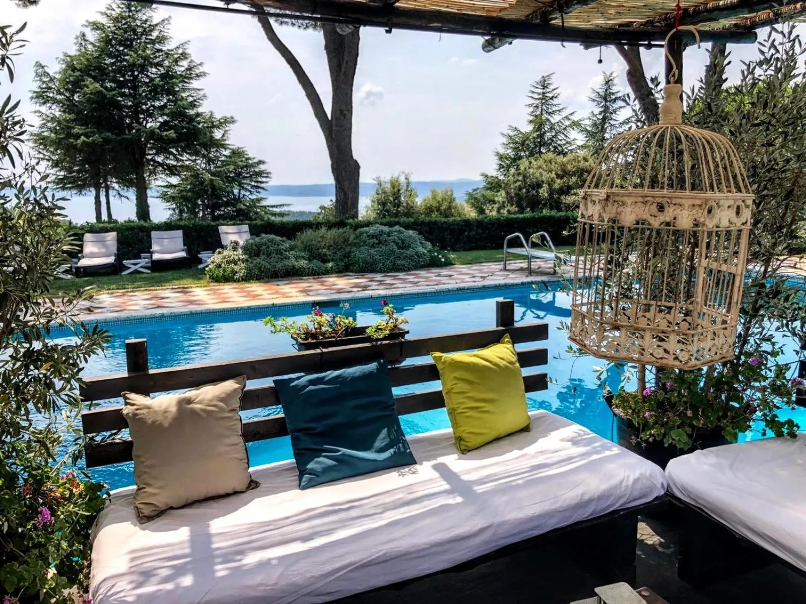 Patio in Almanuda Naturist Village