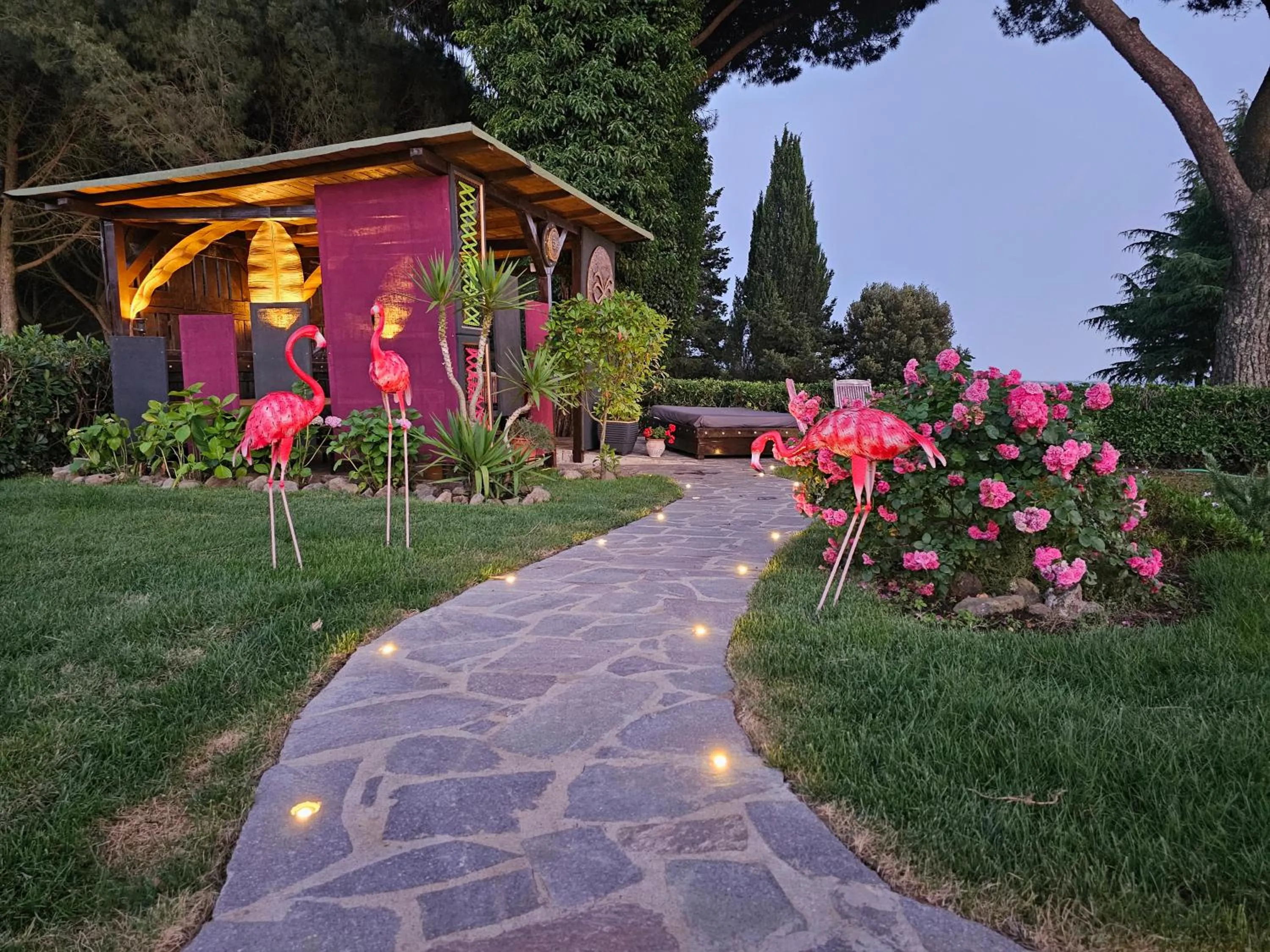 Garden in Almanuda Naturist Village