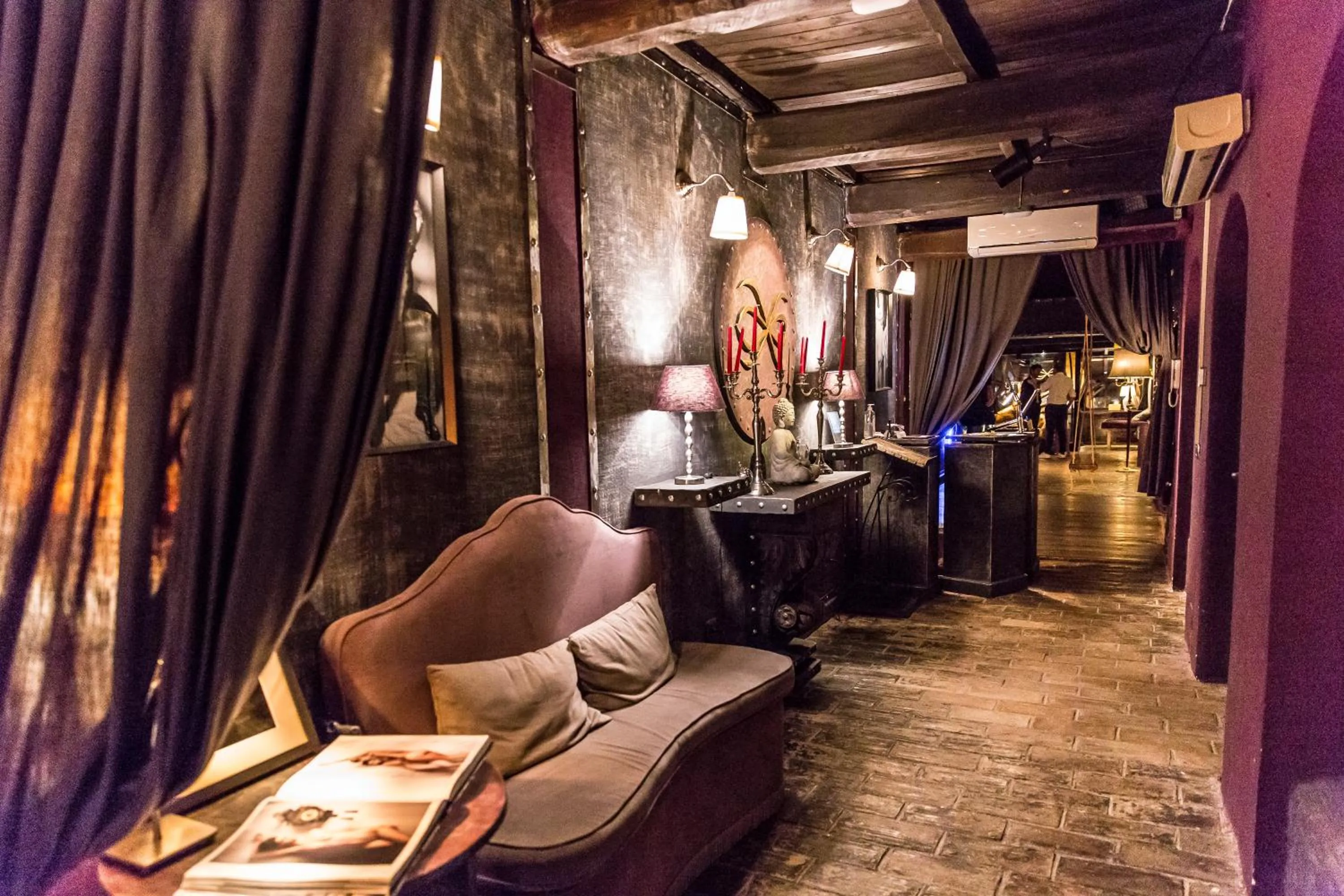 Lobby or reception in Almanuda Naturist Village