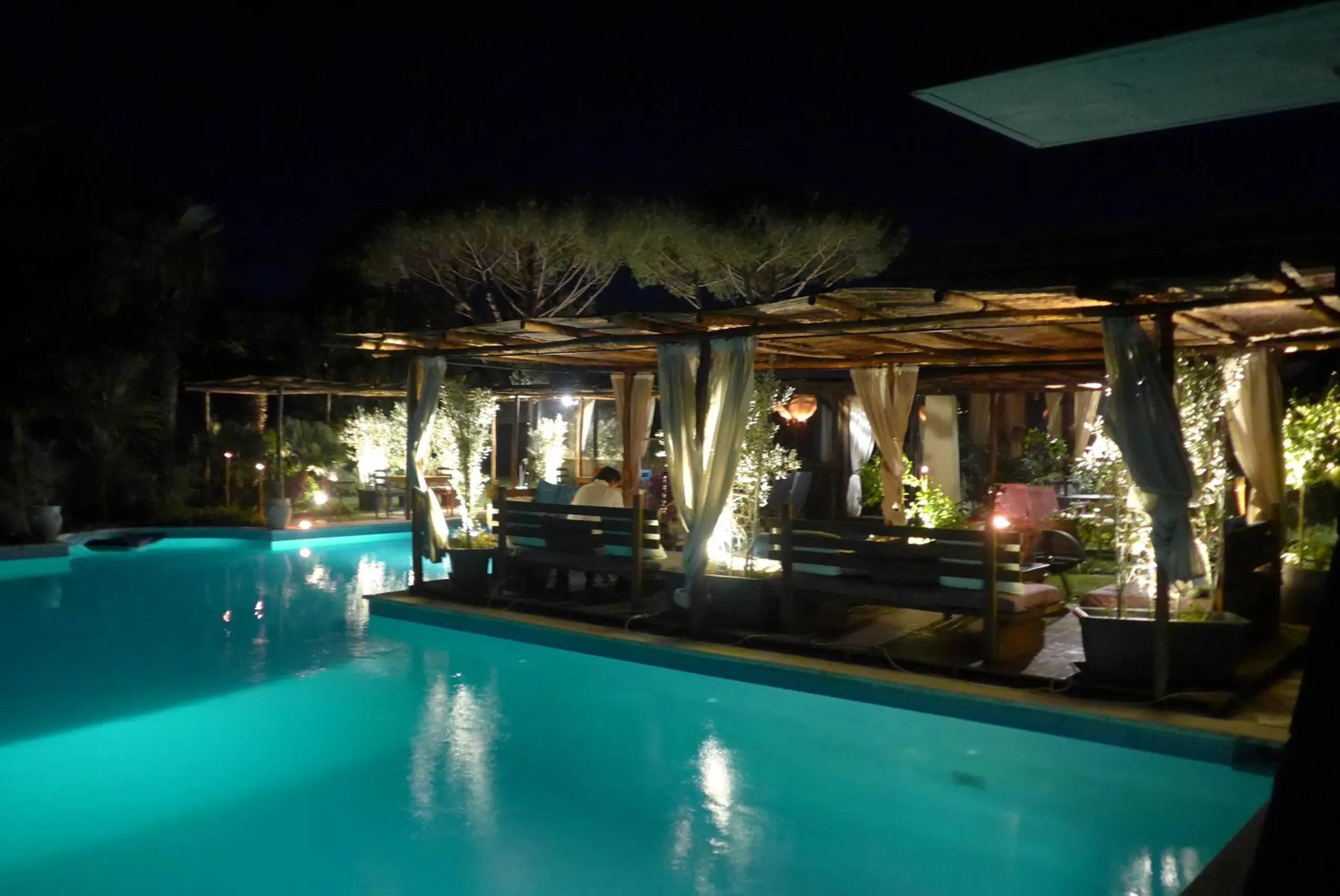 Patio in Almanuda Naturist Village