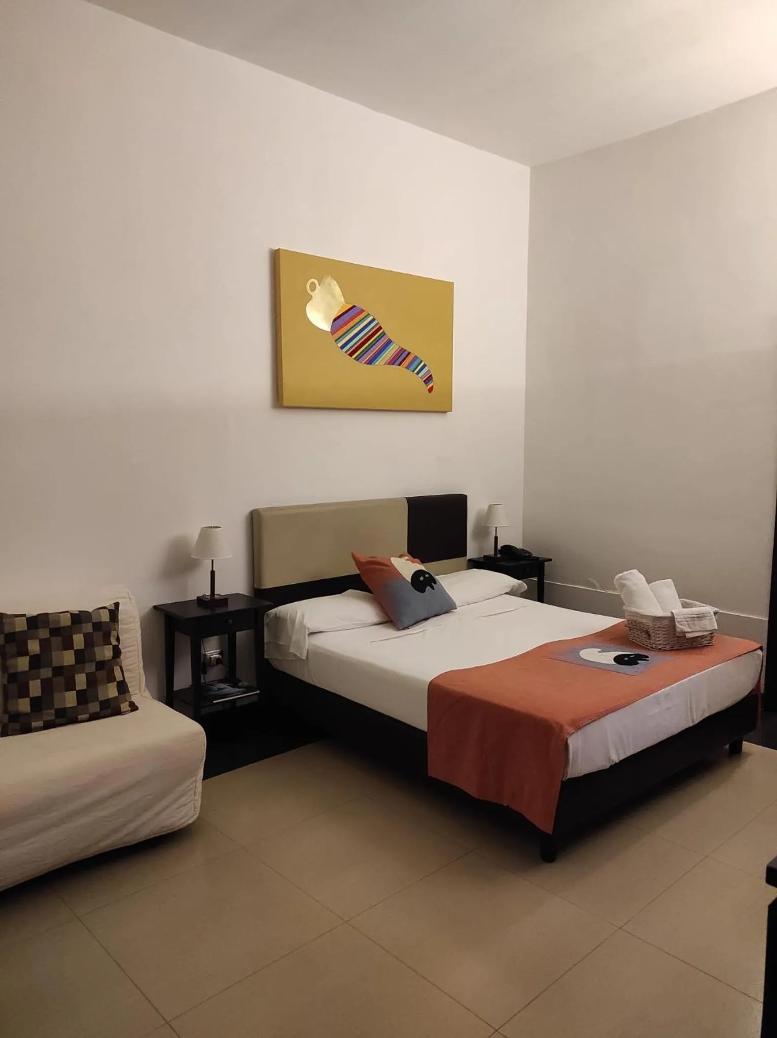 Bed in Hotel Plebiscito Aparthotel