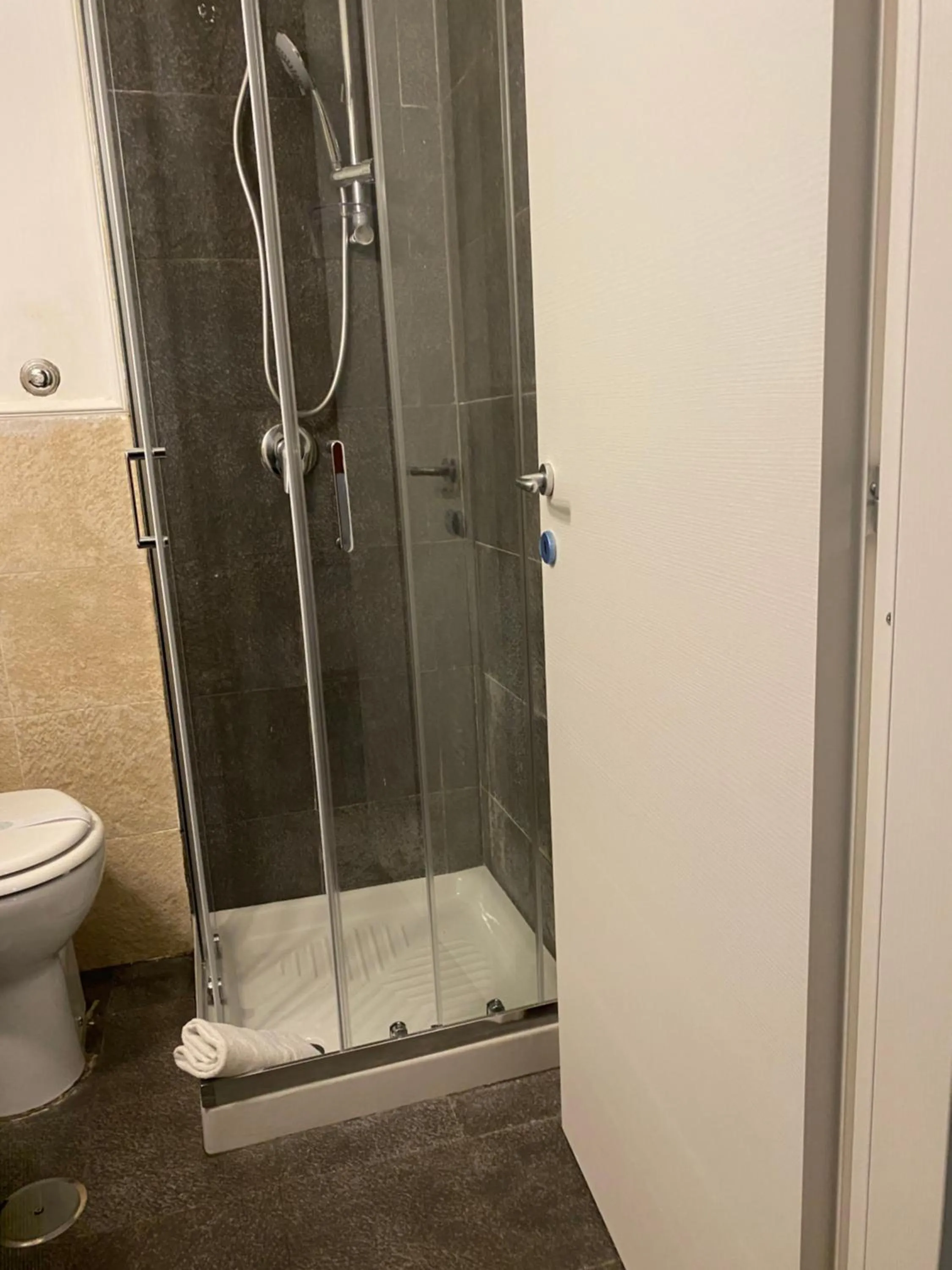 Shower in Hotel Plebiscito Aparthotel