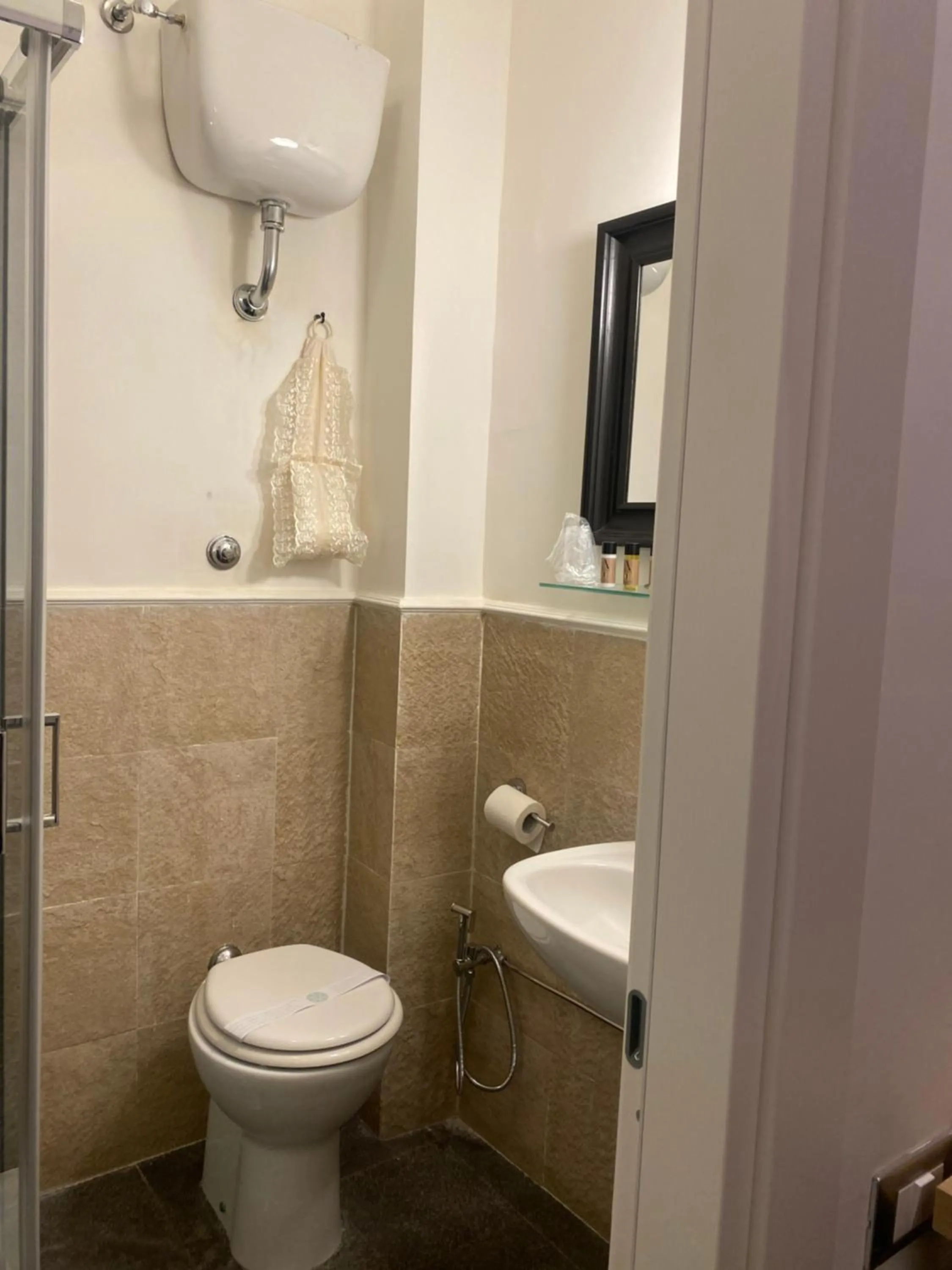 Shower in Hotel Plebiscito Aparthotel