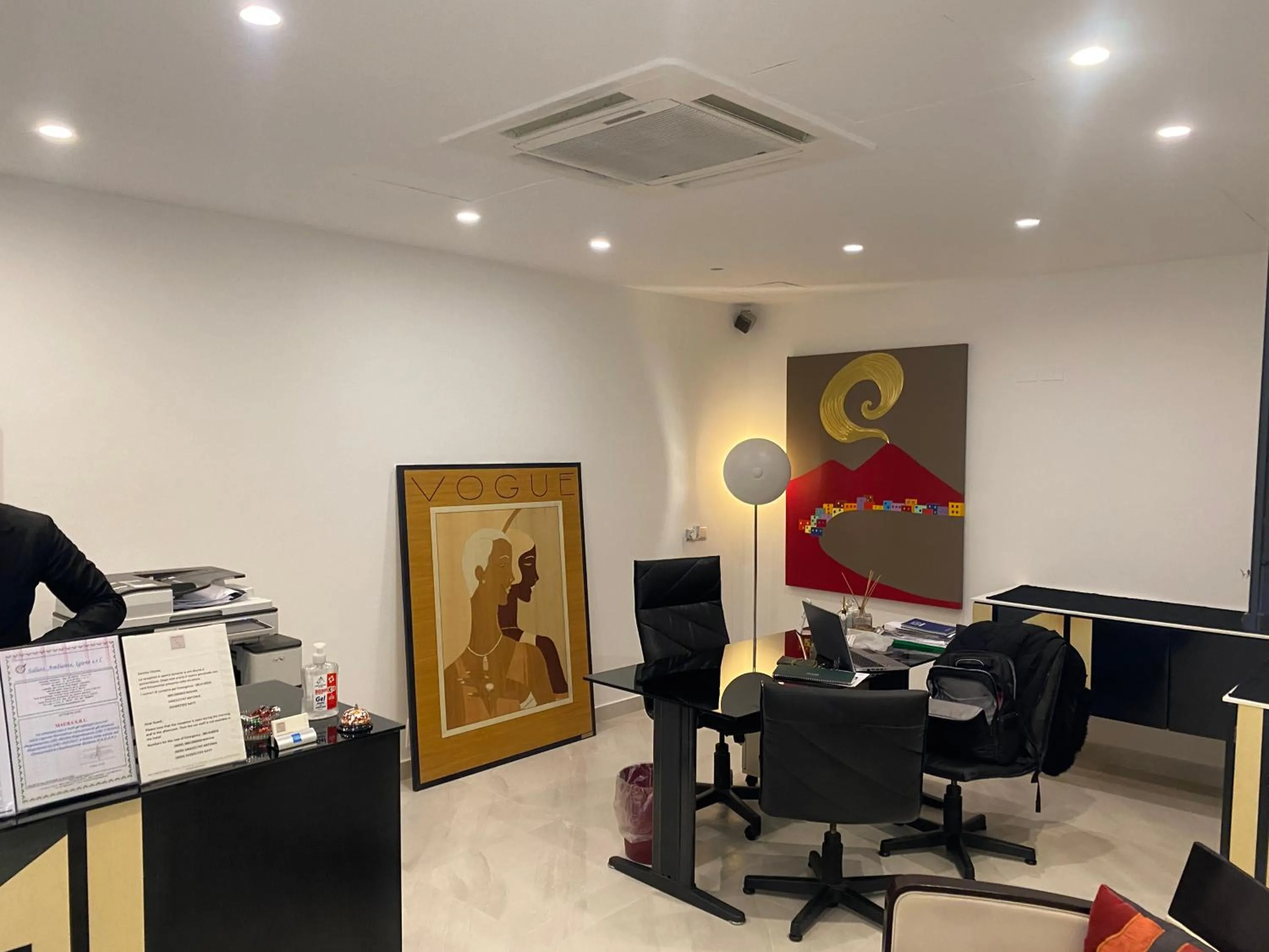 Lobby or reception in Hotel Plebiscito Aparthotel