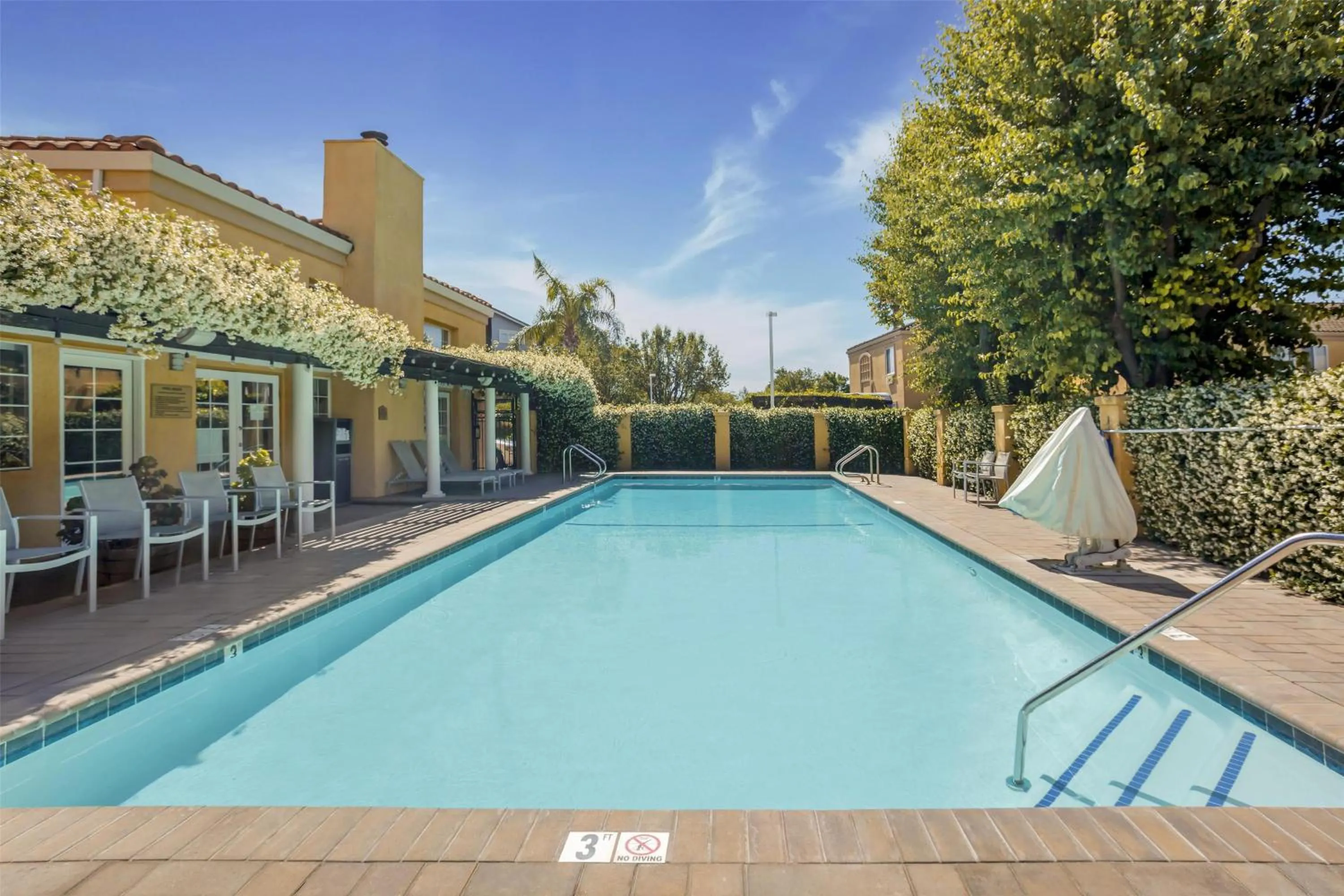 Pool view in Best Western Plus Dixon Davis