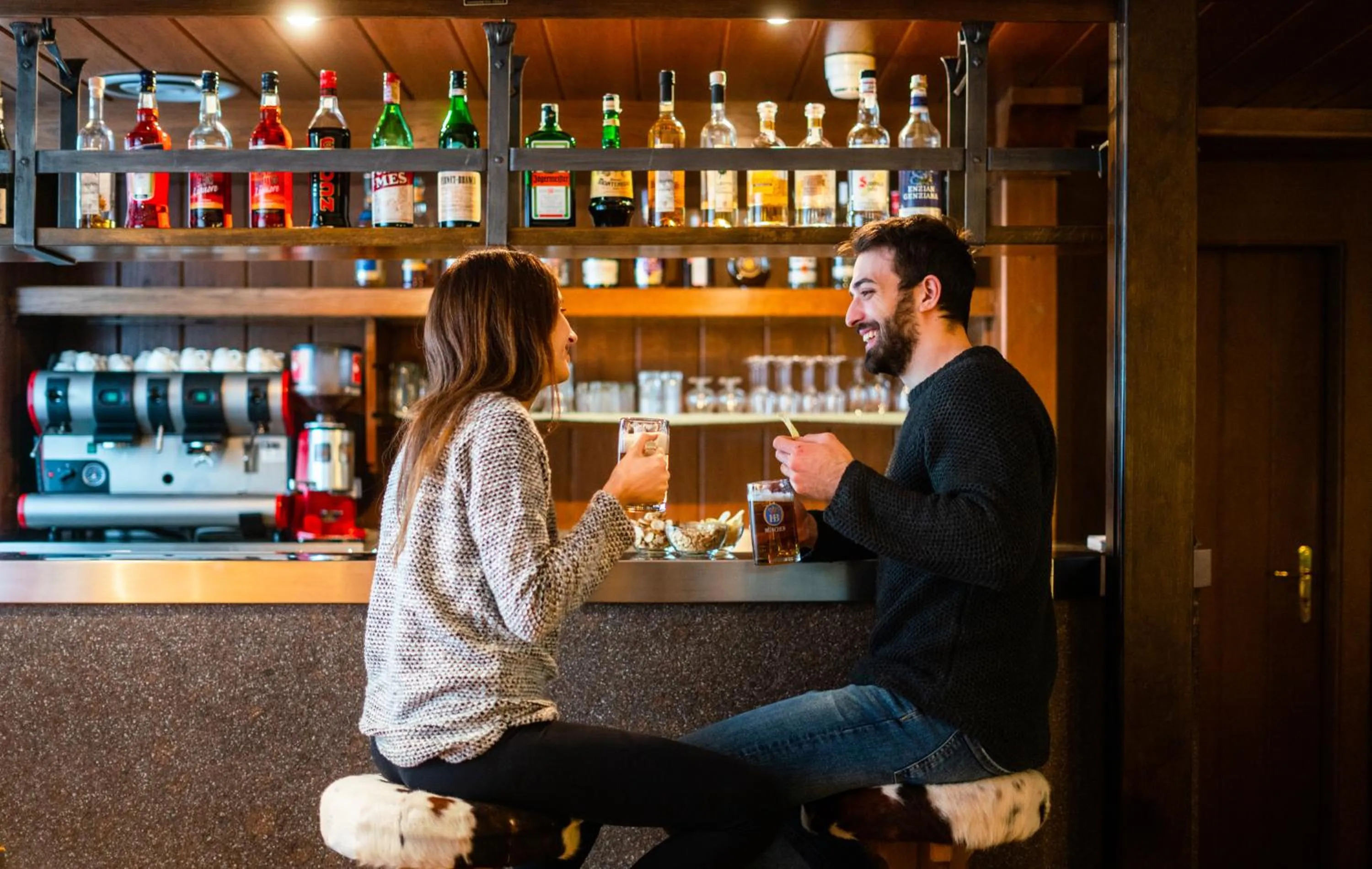 Lounge or bar in Residence Lastei