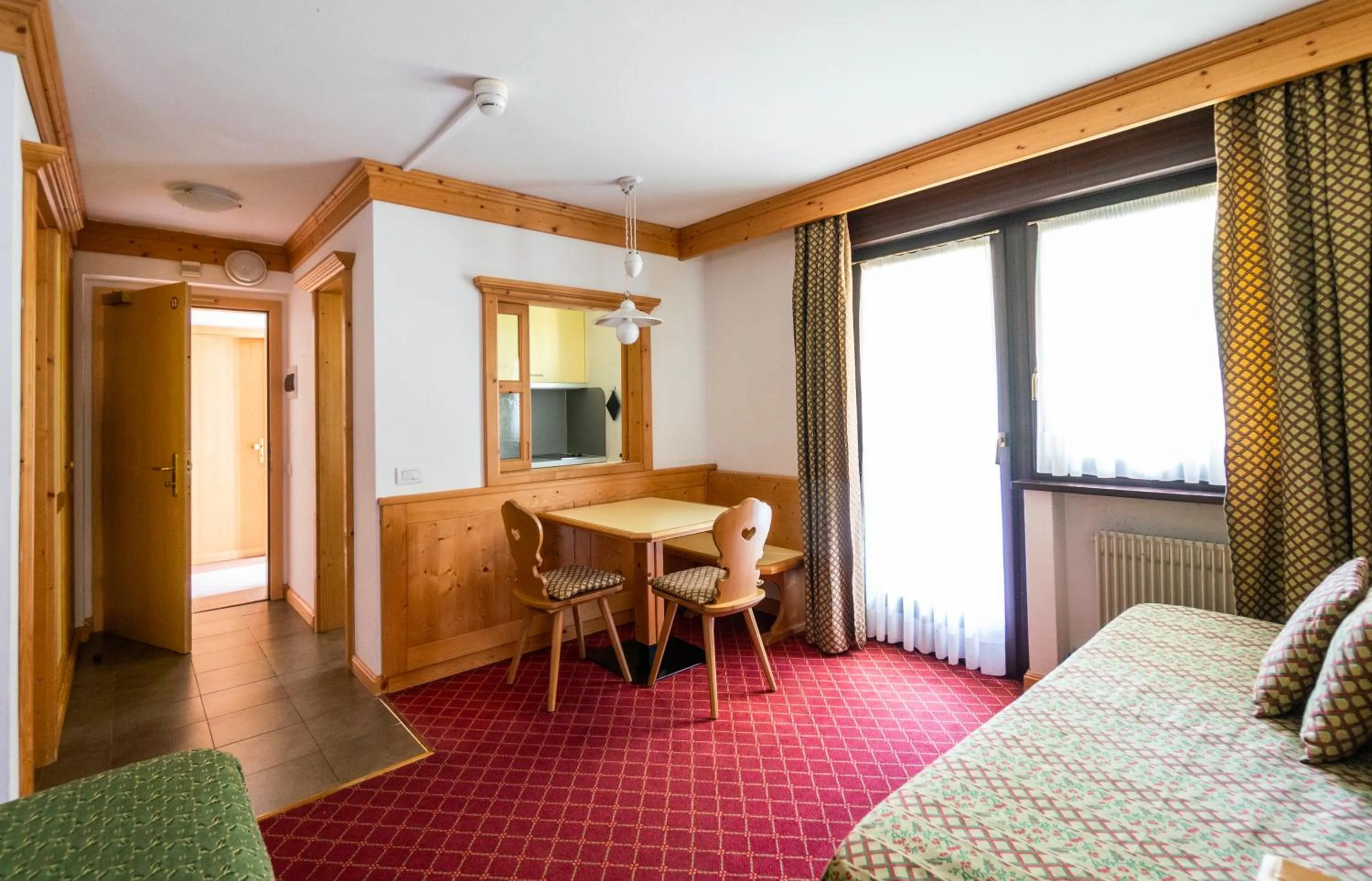 Seating area, Bed in Residence Lastei