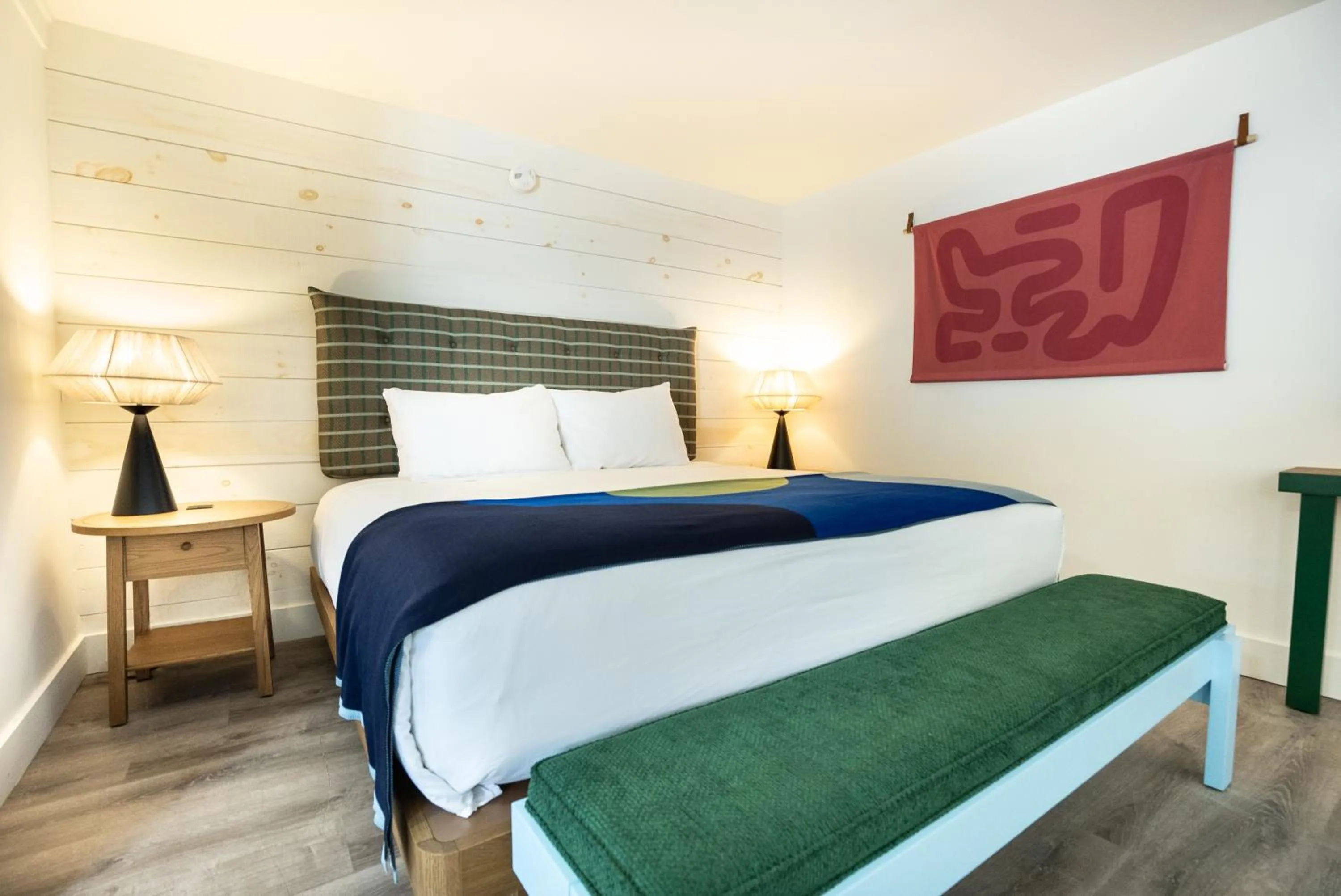 Bed in Outbound Stowe