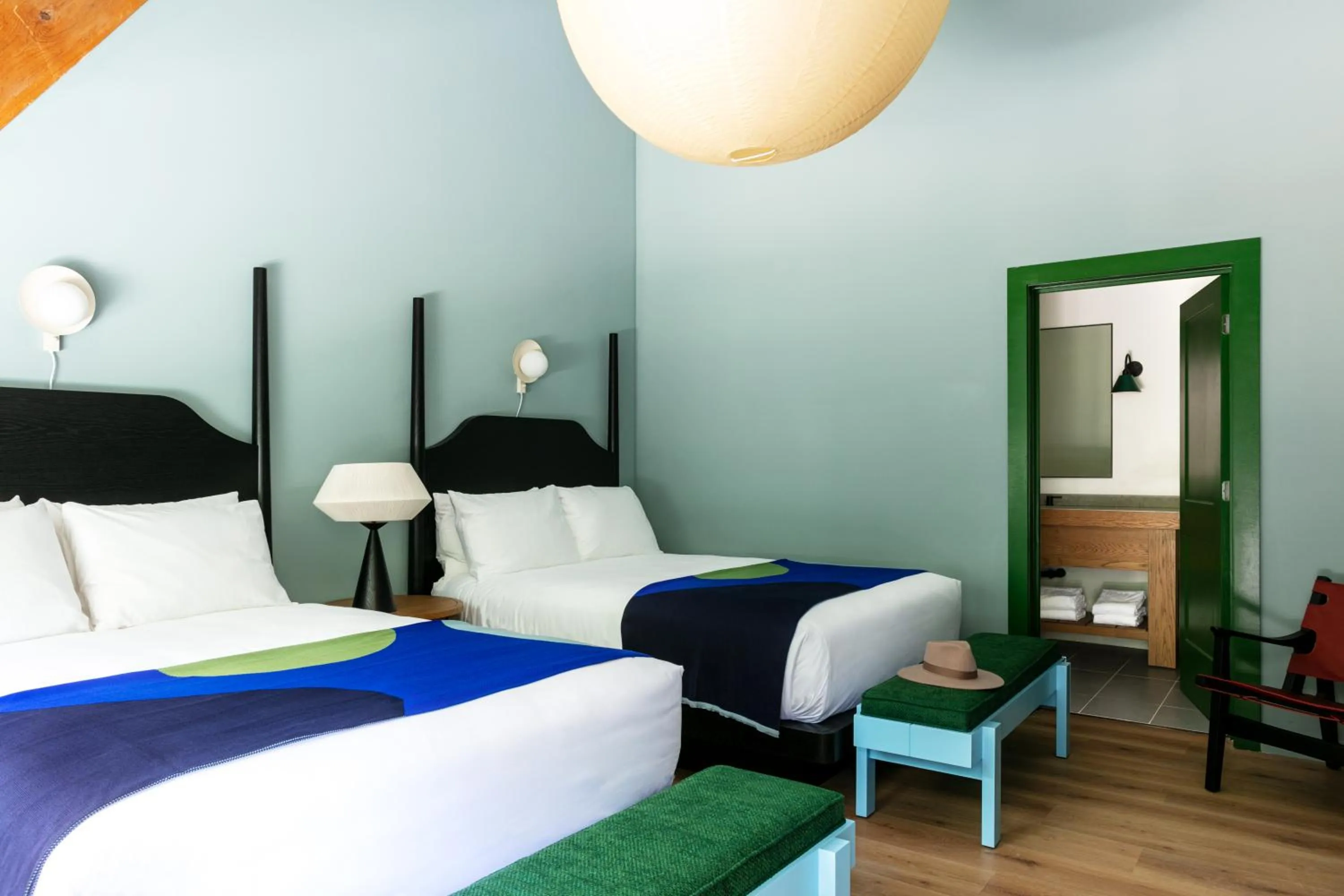 Bed in Outbound Stowe