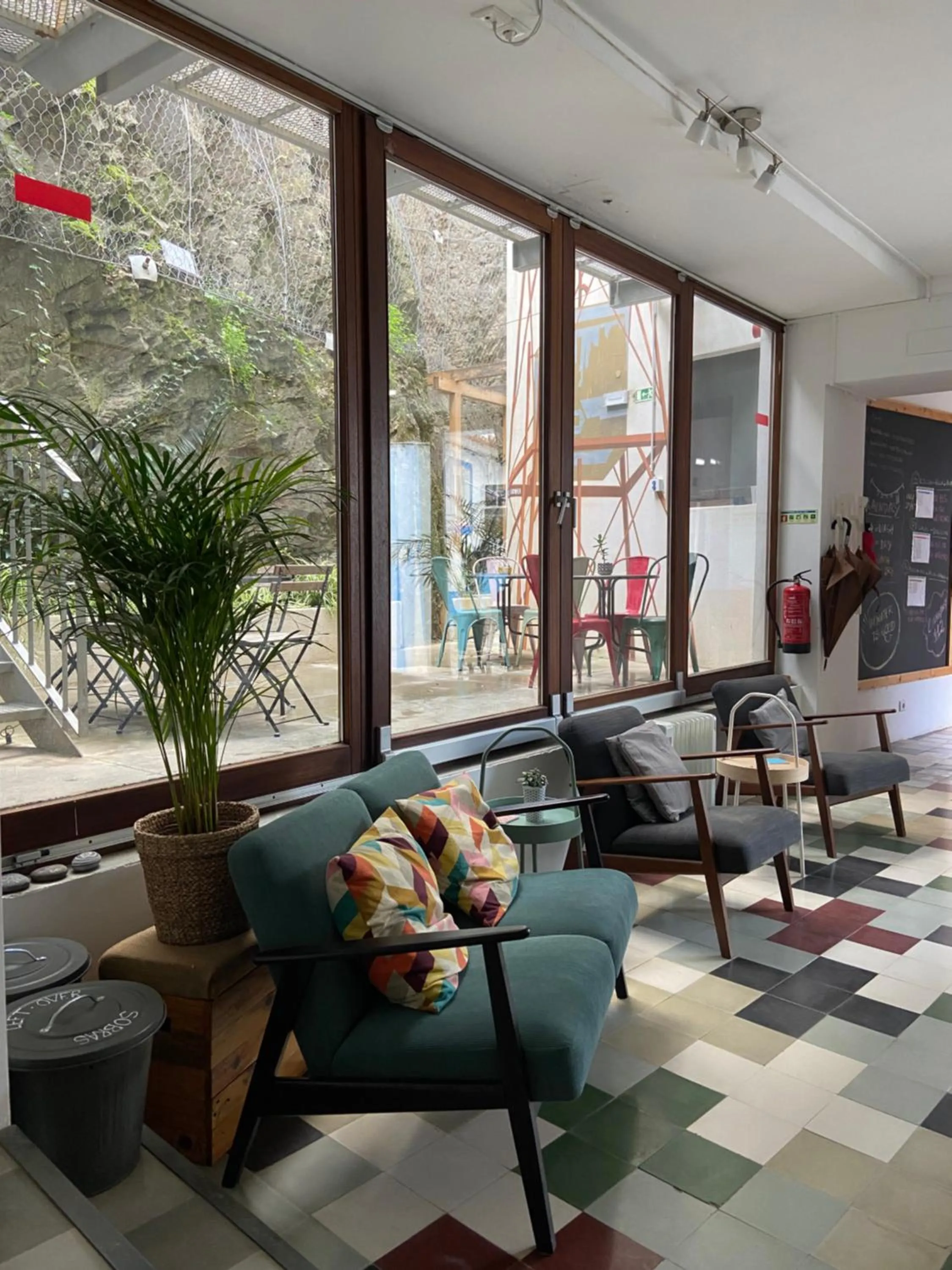 Living room in AMAZIGH HOSTEL ensuite Rooms & Dorms with self-catering Kitchen