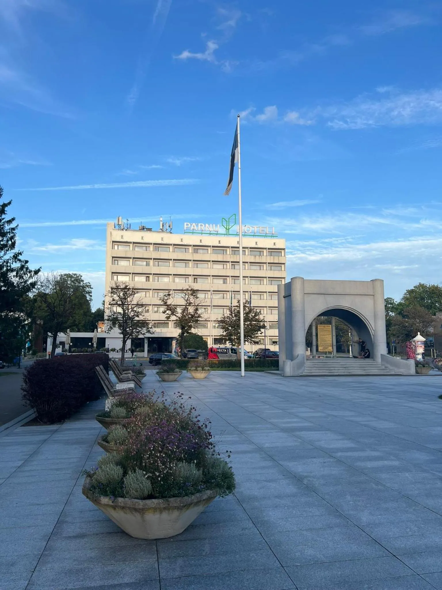 Property building in Pärnu Hotel