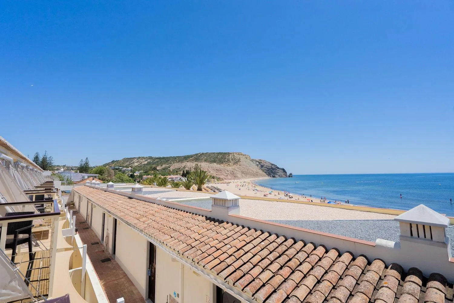 Sea view in Luz Beach Apartments