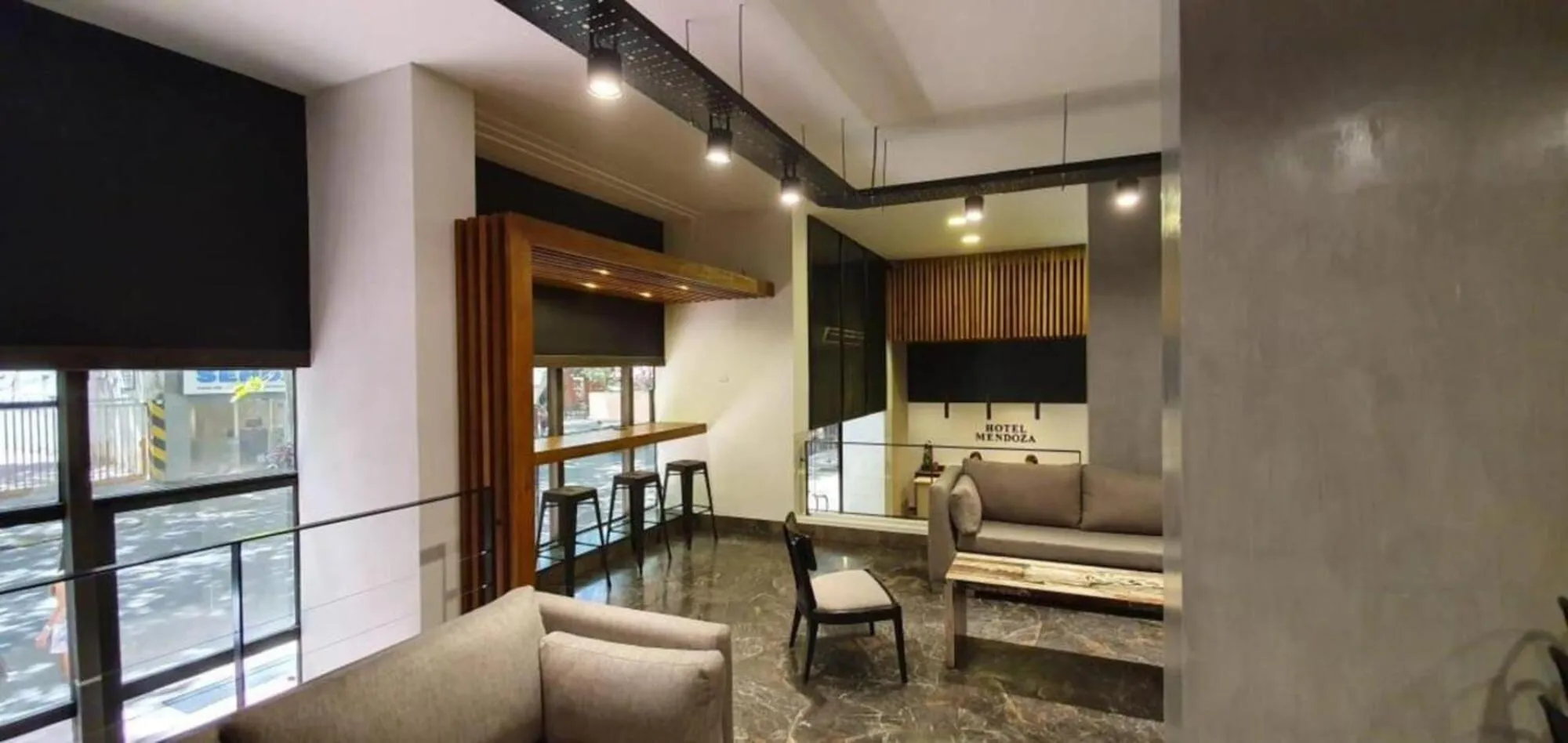 Living room in Hotel Mendoza