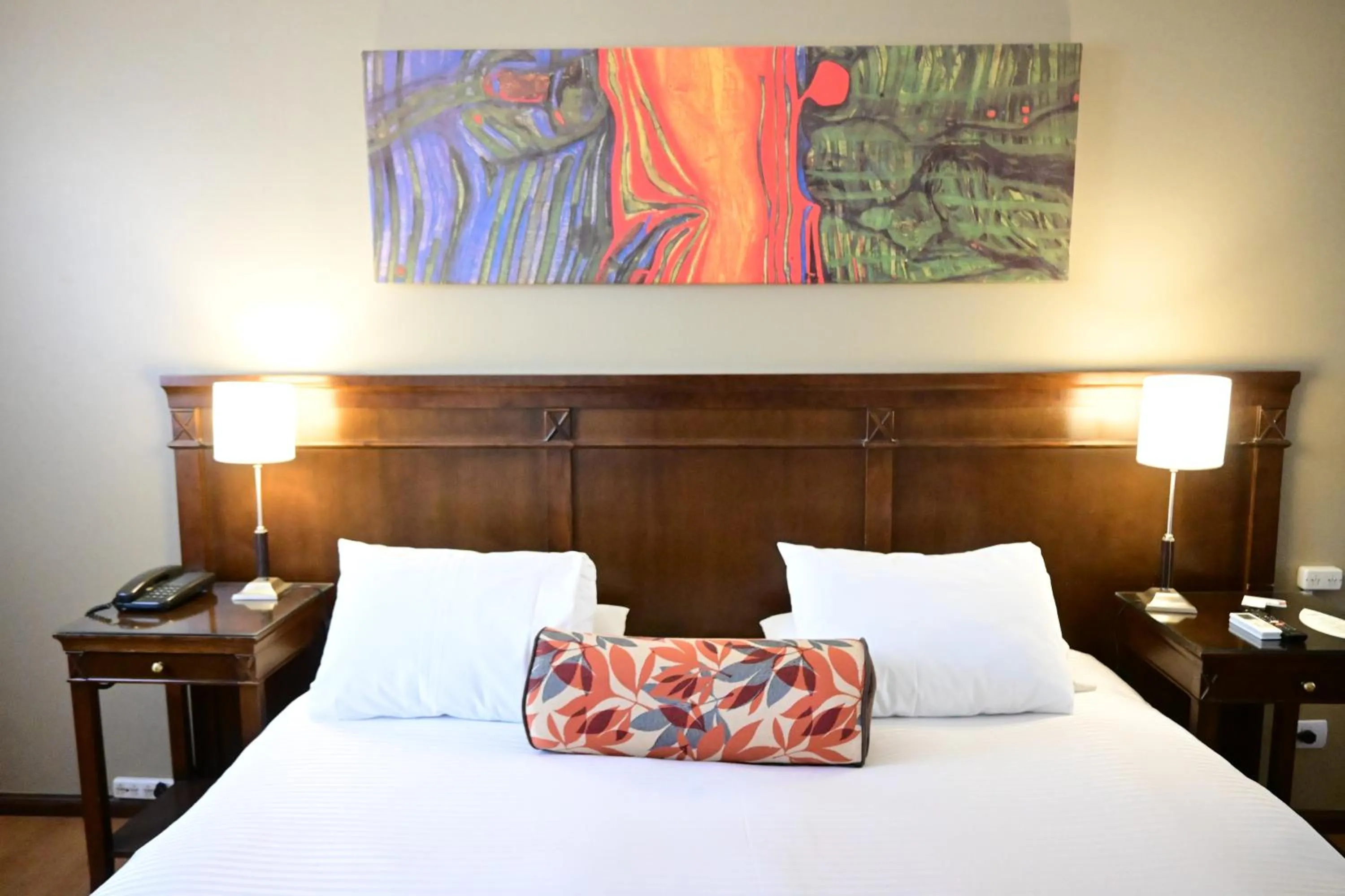 Bed in Hotel Mendoza