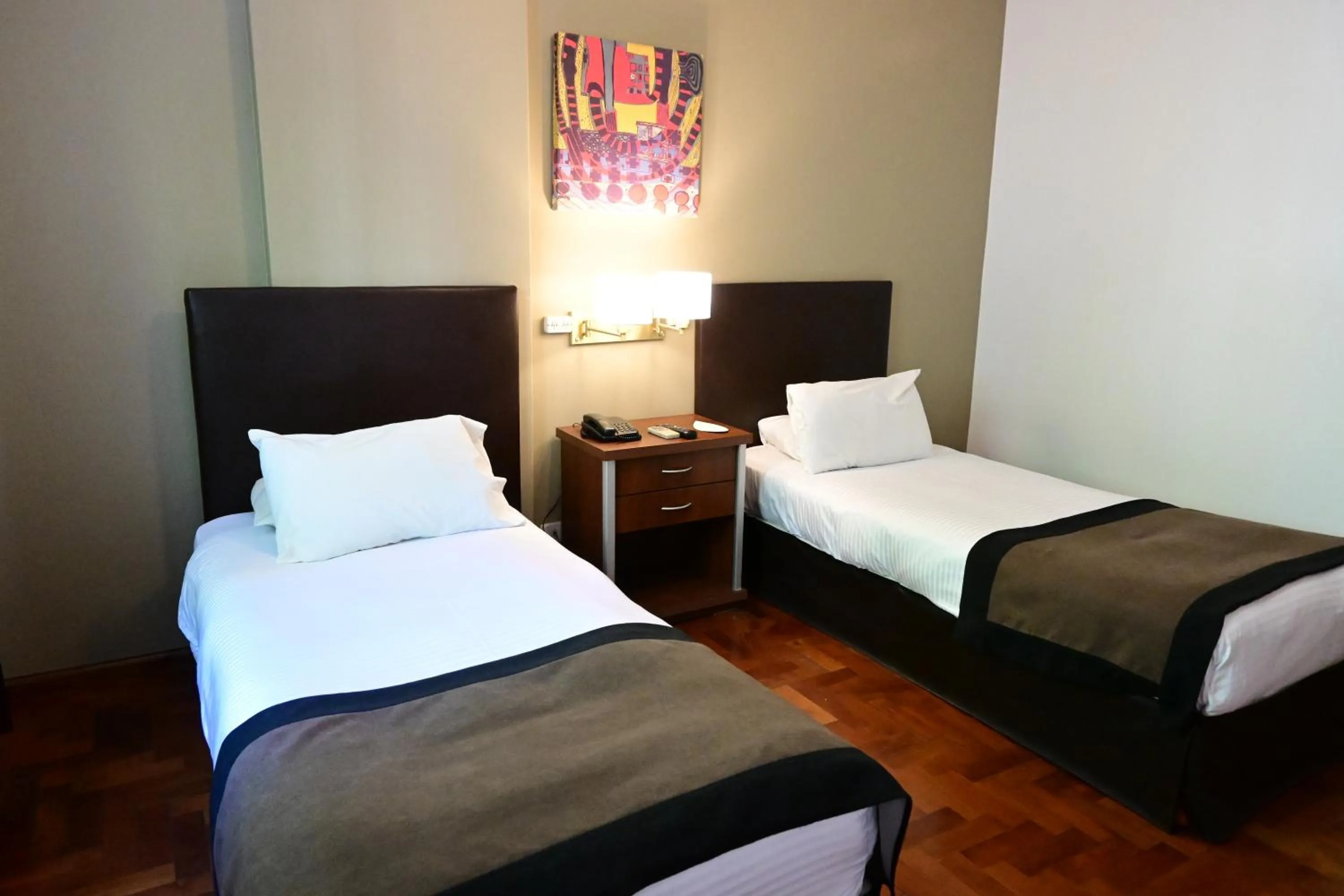 Bed in Hotel Mendoza