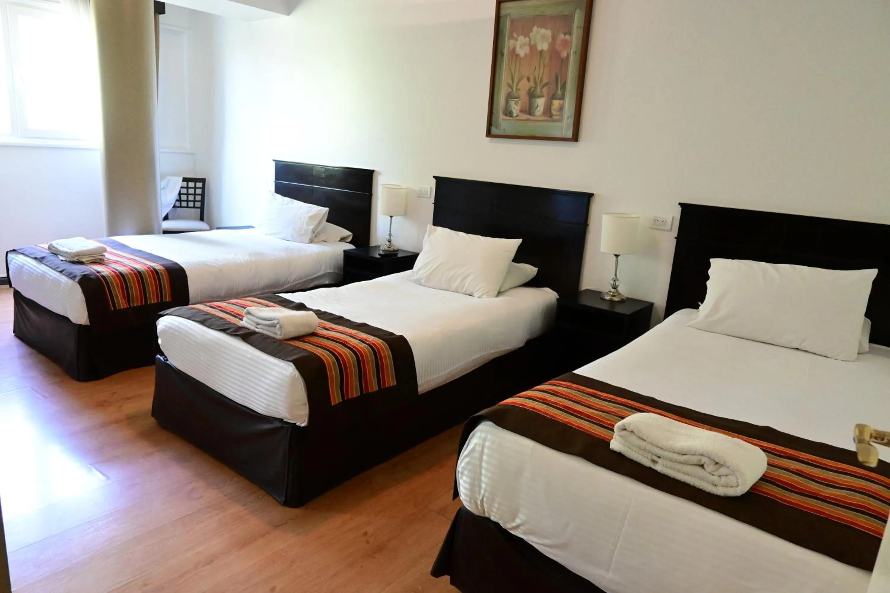 Bed in Hotel Mendoza