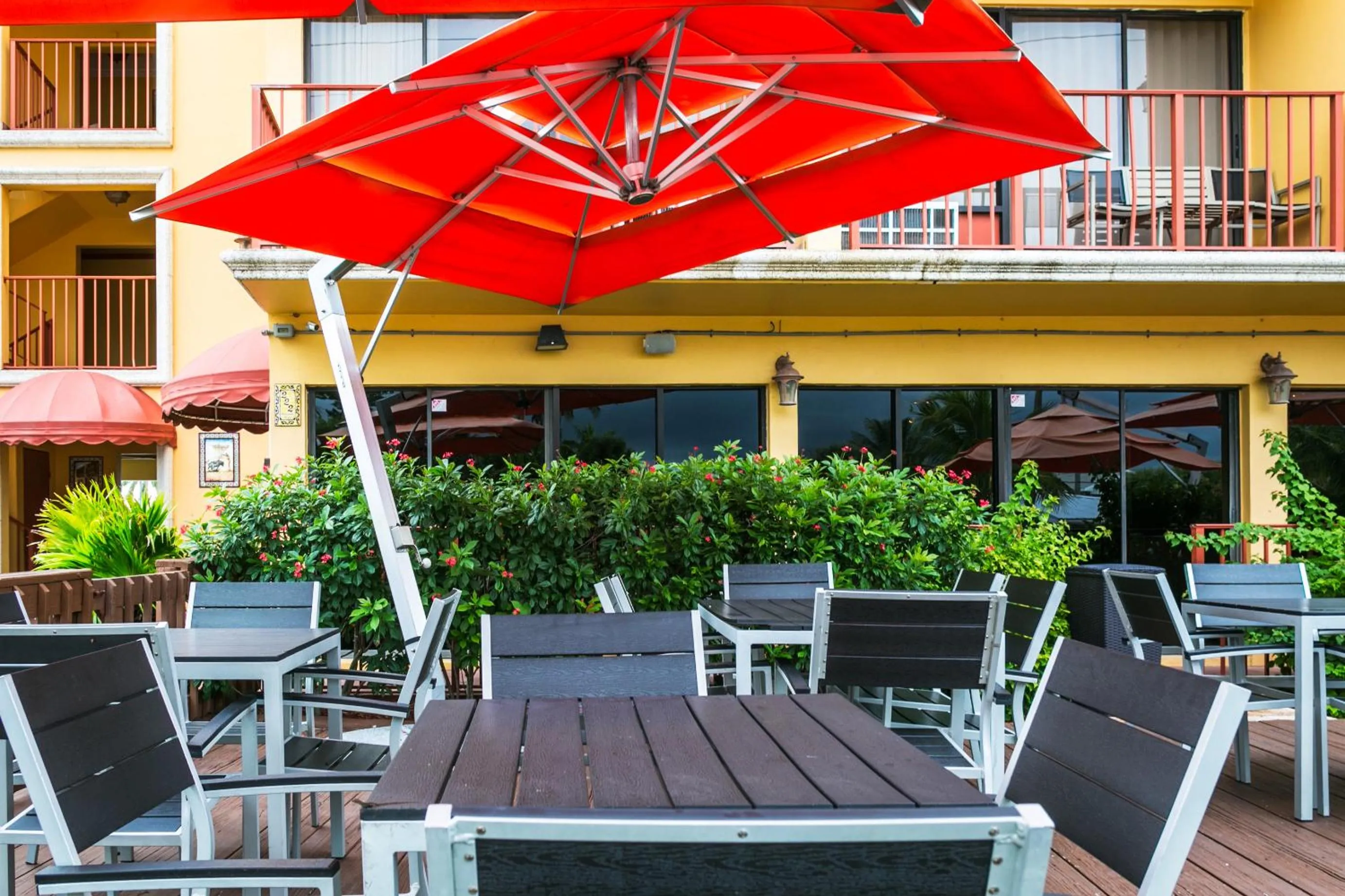 Patio in Royal Inn Beach Hutchinson Island