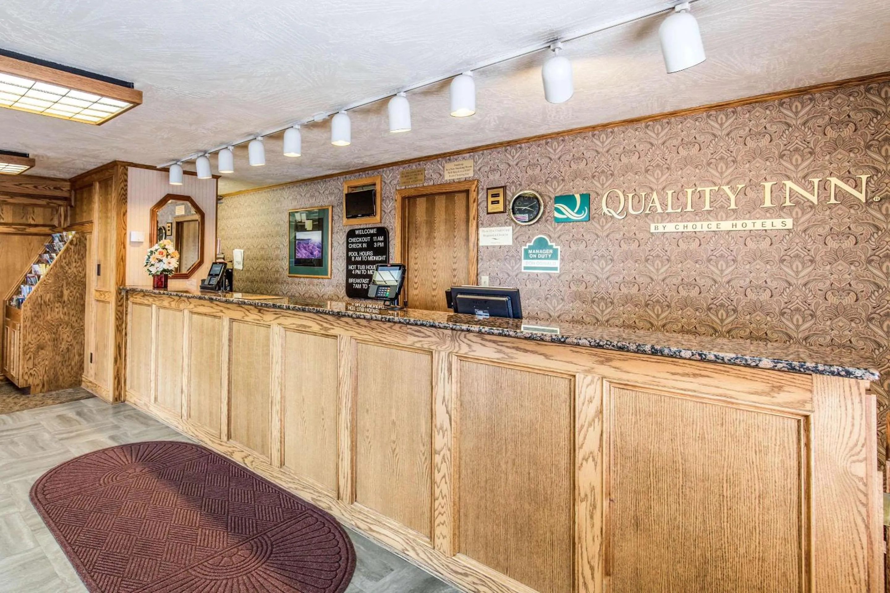Lobby or reception in Quality Inn Cedar City - University Area