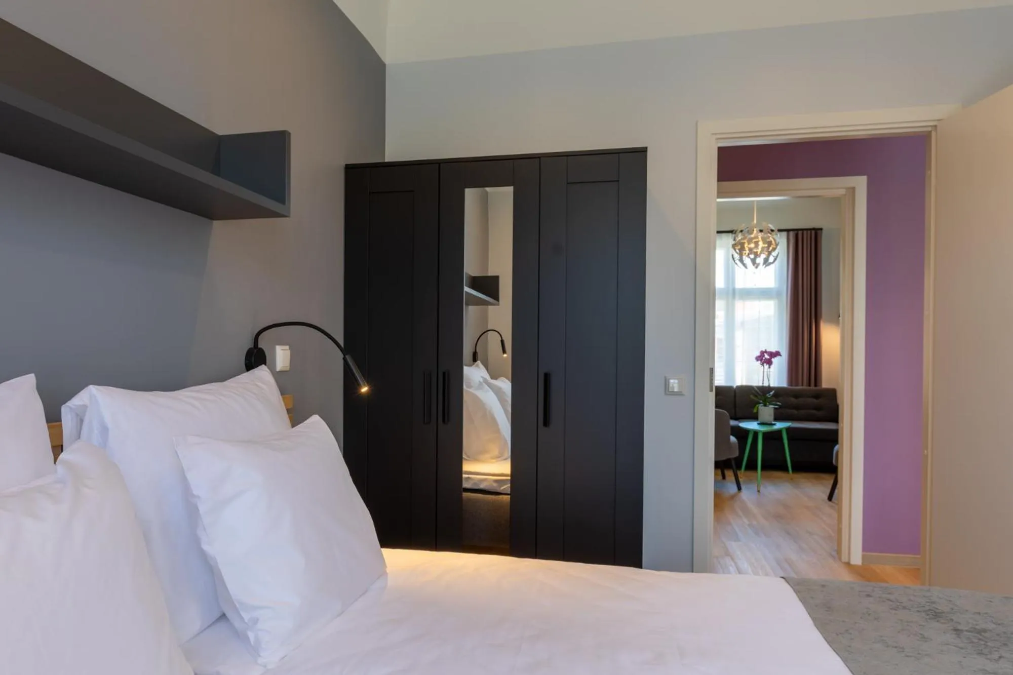 Bedroom, Bed in Koidulapark Hotell