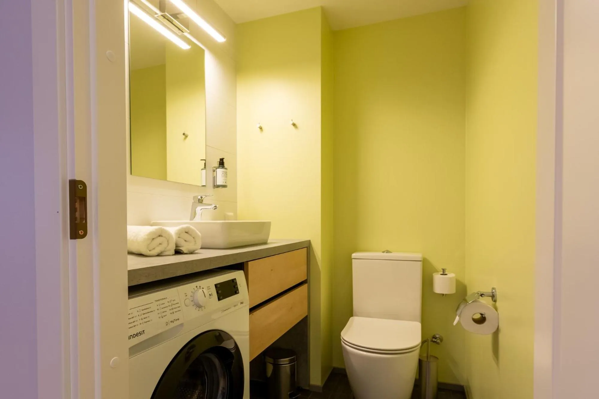 Bathroom in Koidulapark Hotell