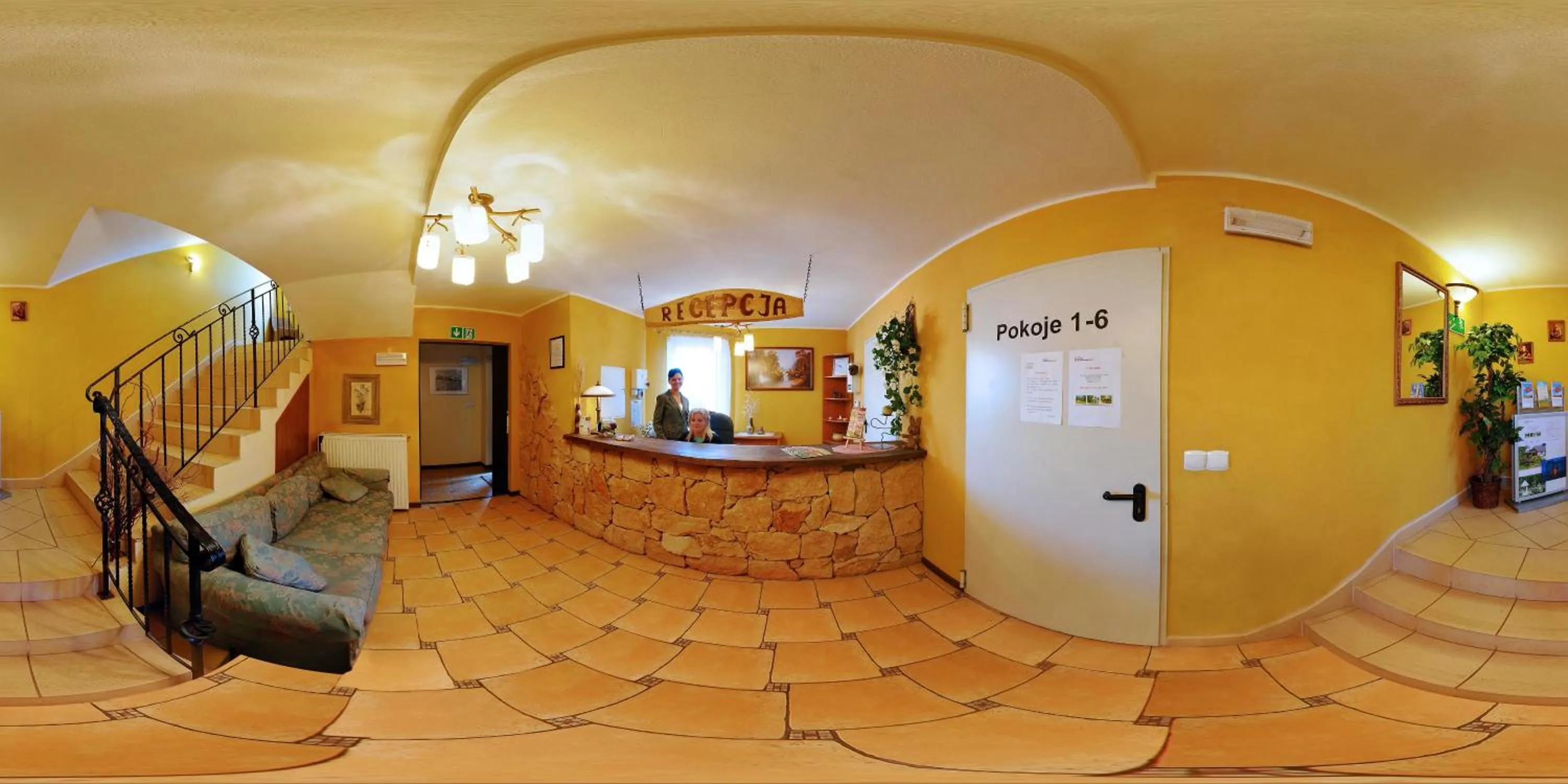 Lobby or reception in Hotel Stawisko Klaudyn
