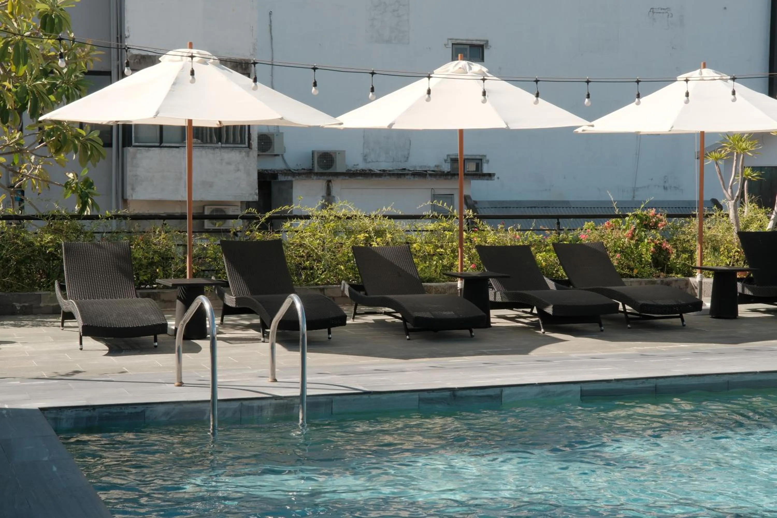 Pool view in Rosaleen Boutique Hotel