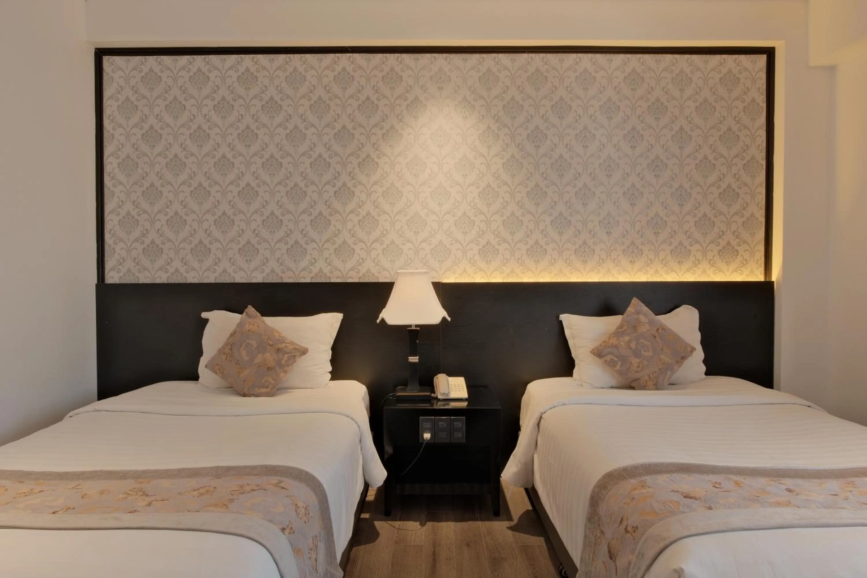 Bed in Rosaleen Boutique Hotel