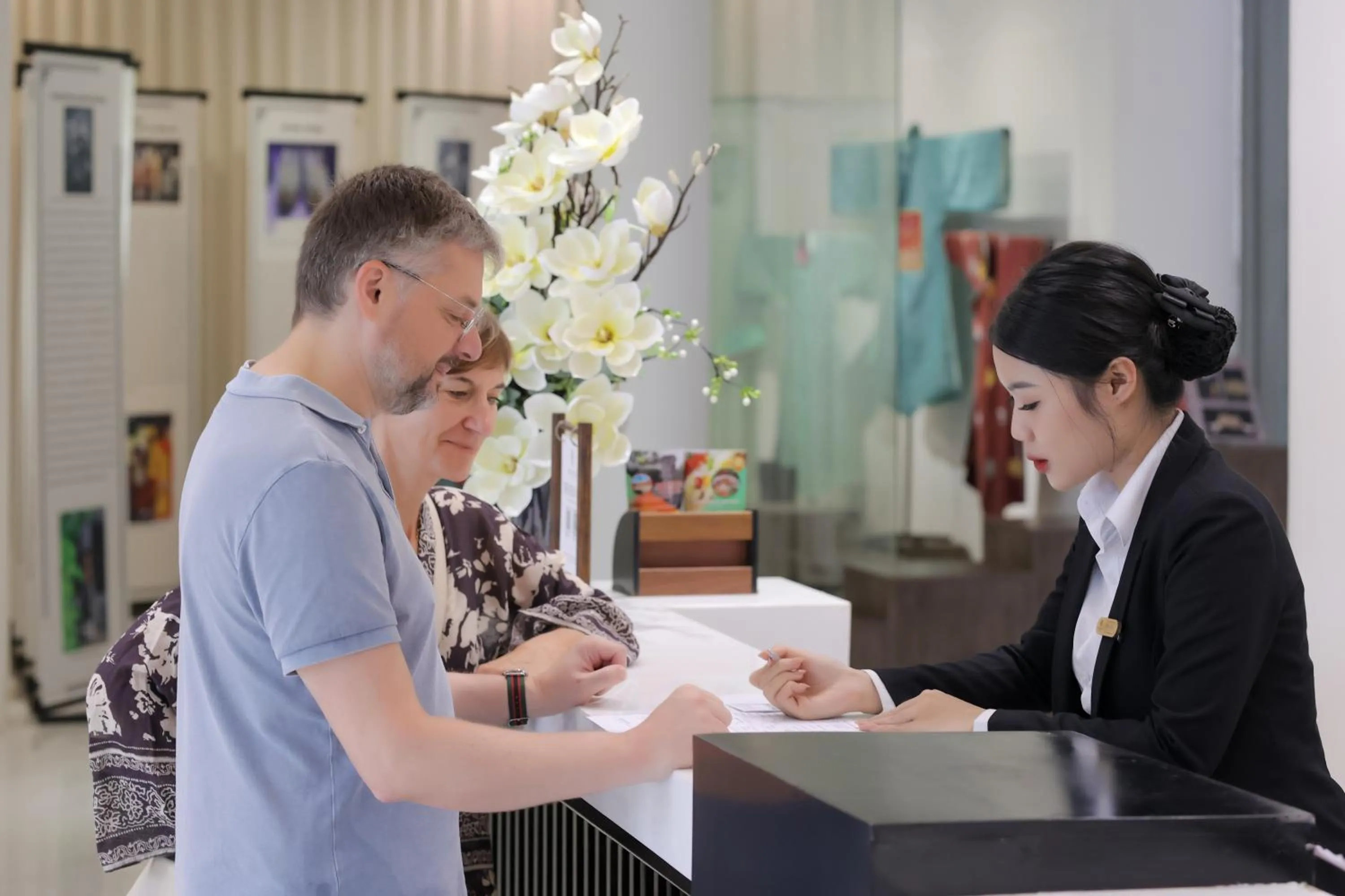 Lobby or reception in Rosaleen Boutique Hotel