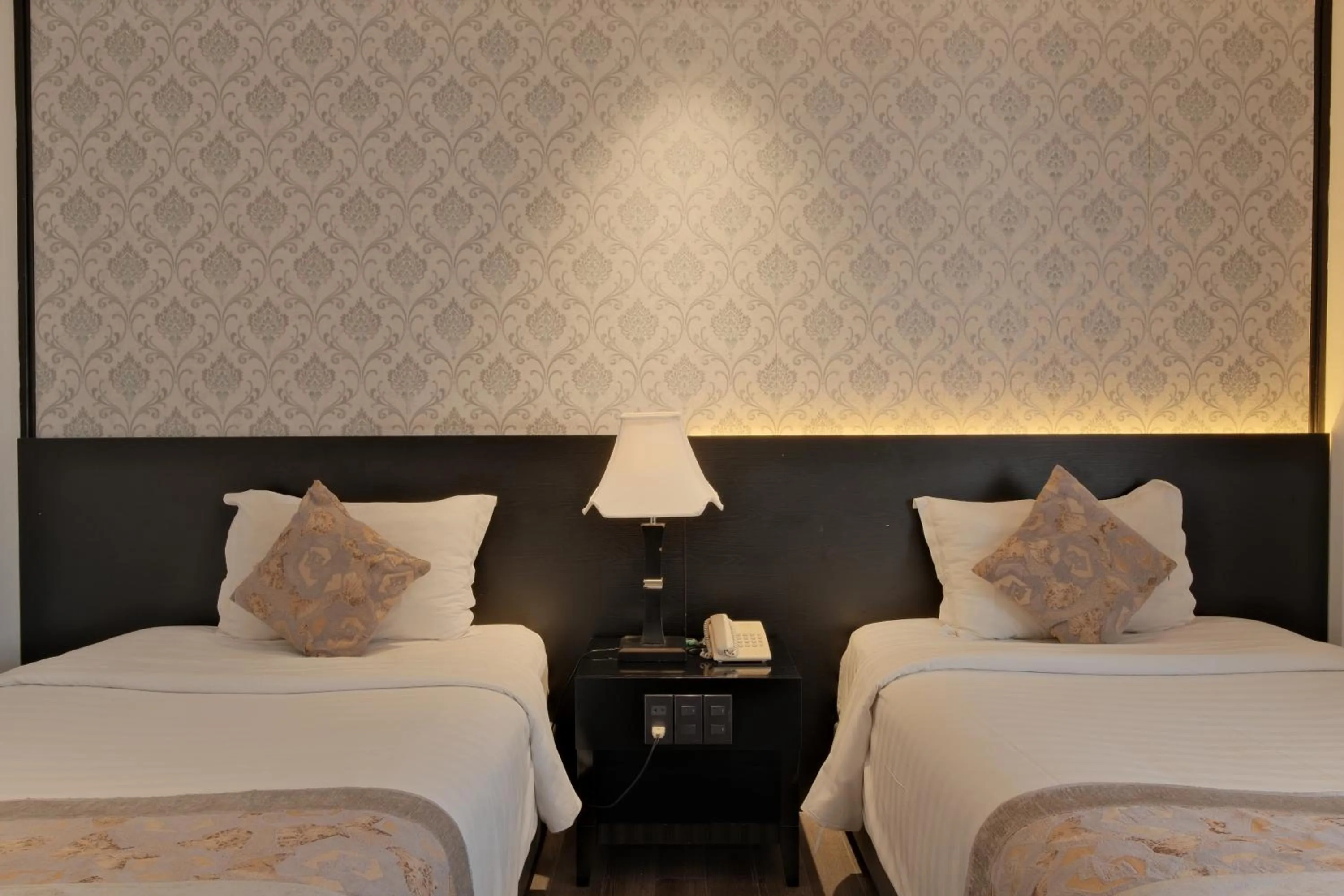 Bed in Rosaleen Boutique Hotel