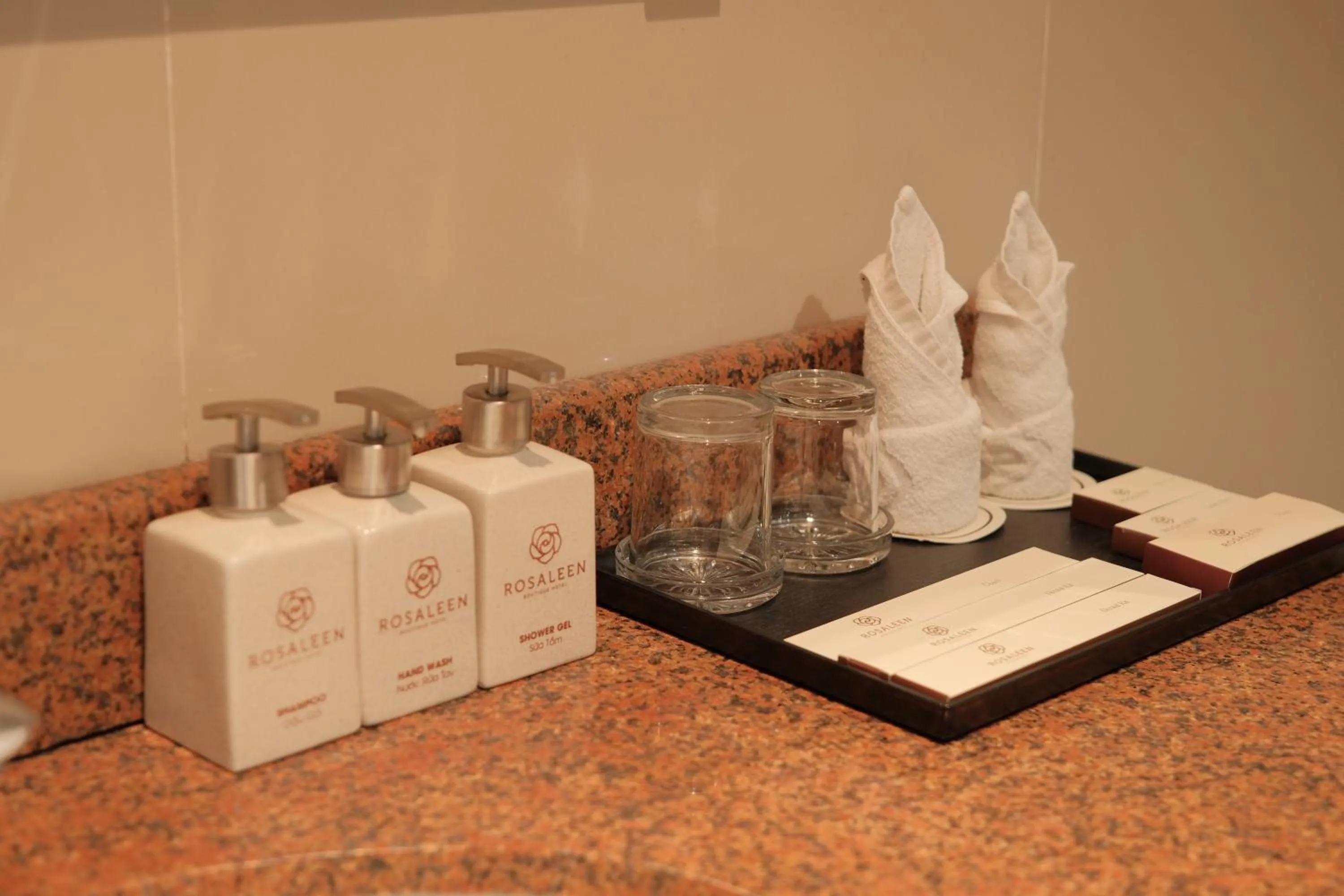 Shower in Rosaleen Boutique Hotel