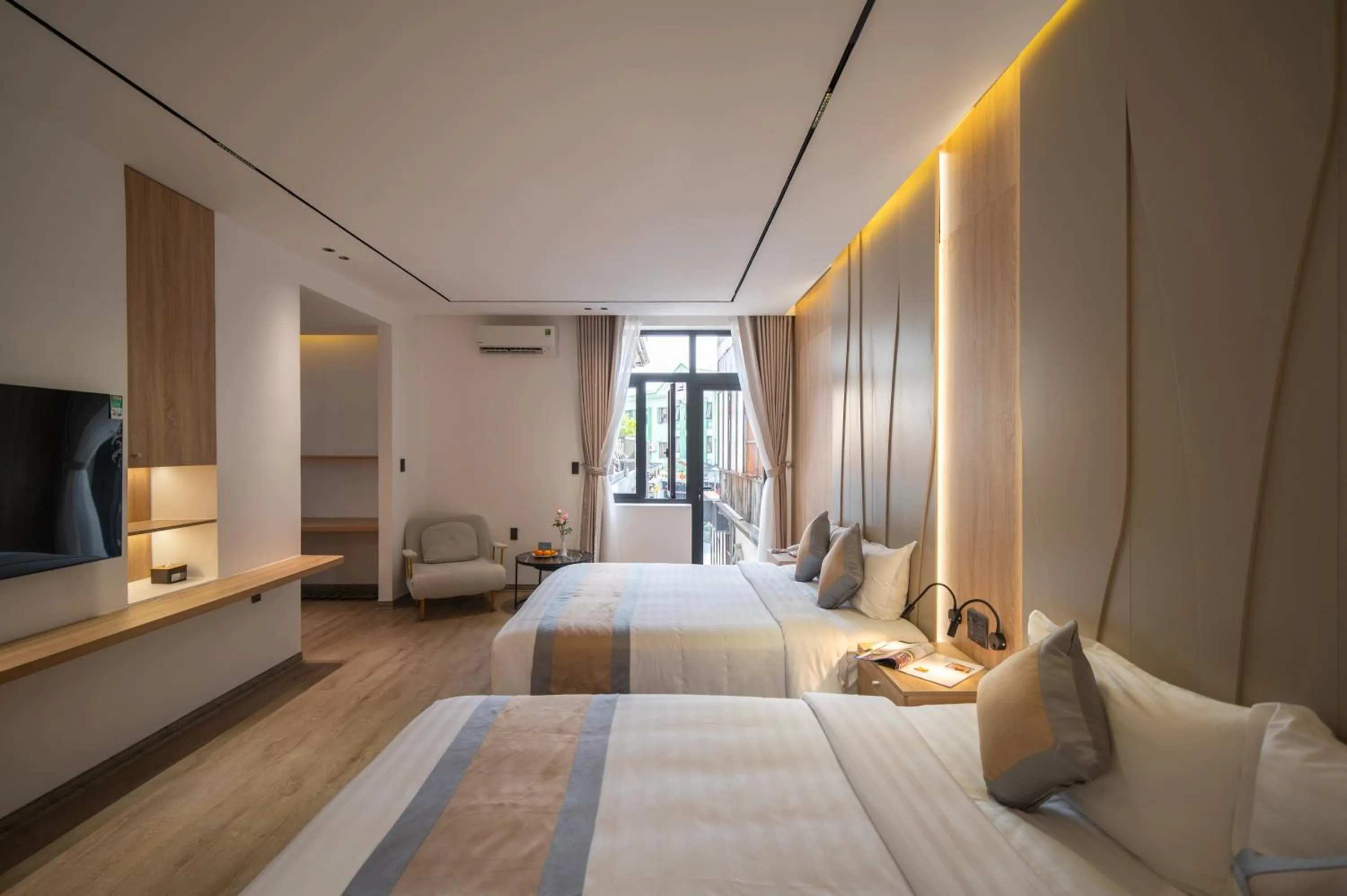 Bed in Rosaleen Boutique Hotel