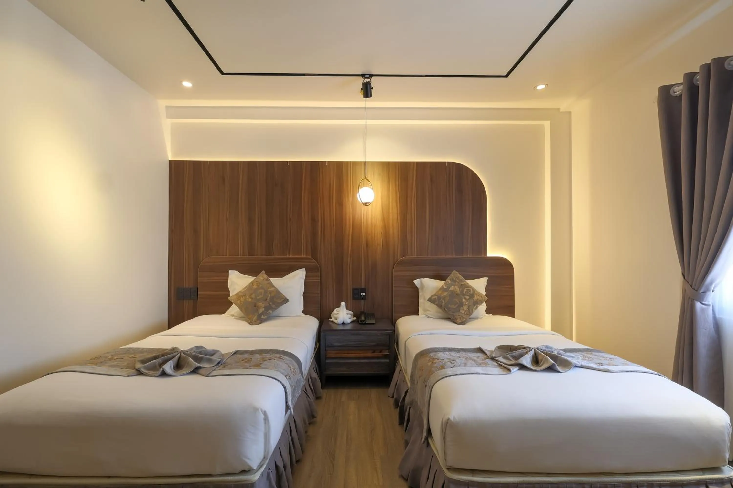 Bed in Rosaleen Boutique Hotel