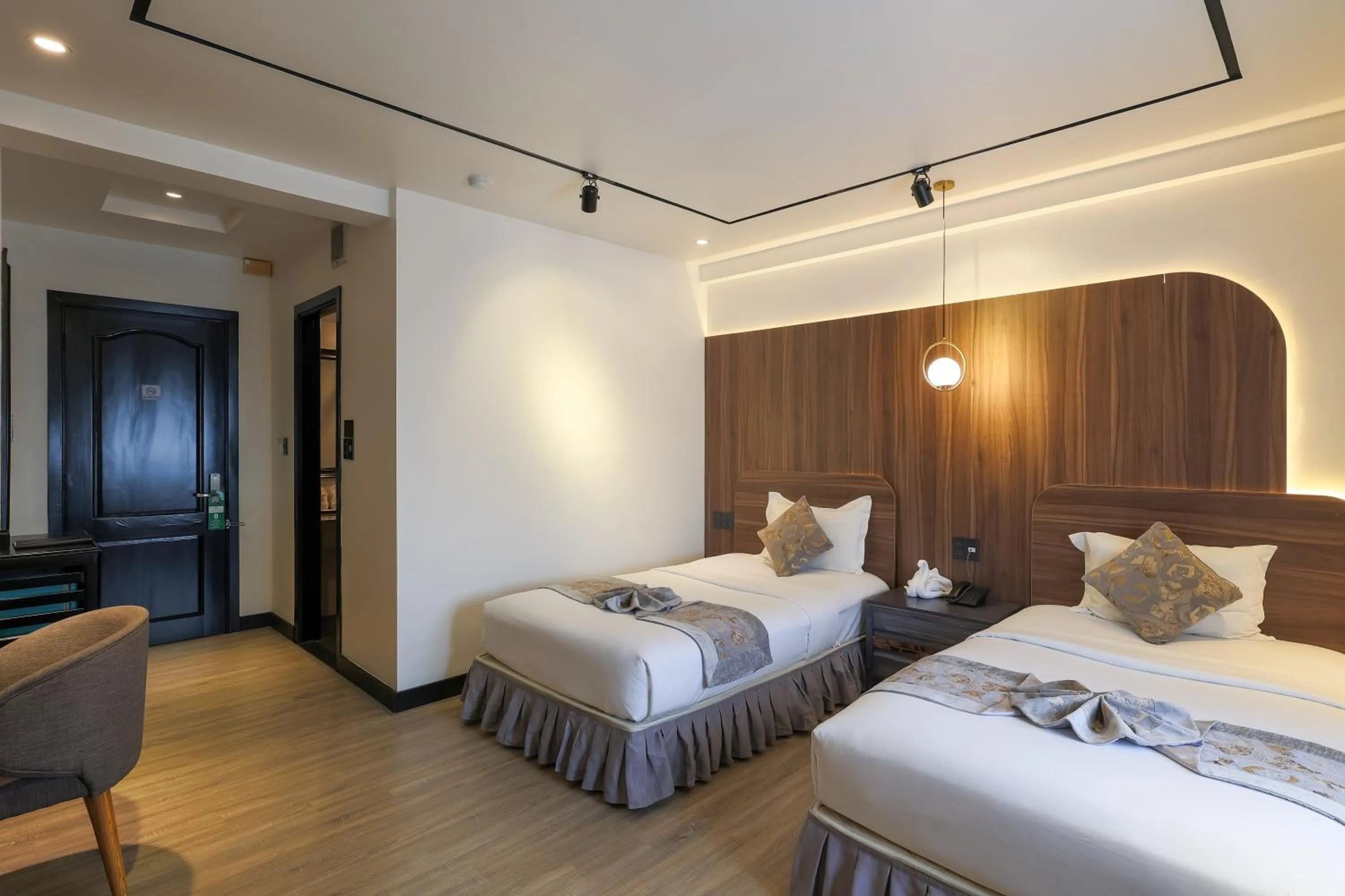 Bed in Rosaleen Boutique Hotel