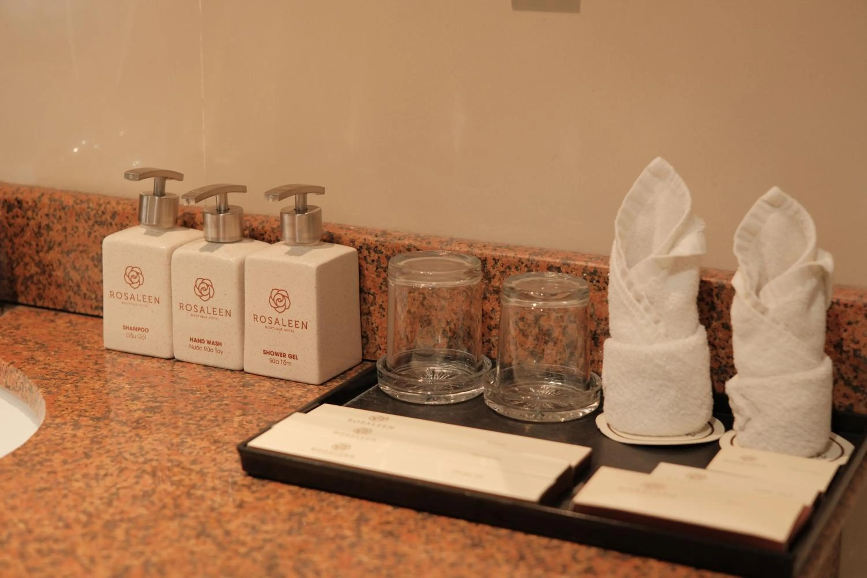 Shower in Rosaleen Boutique Hotel