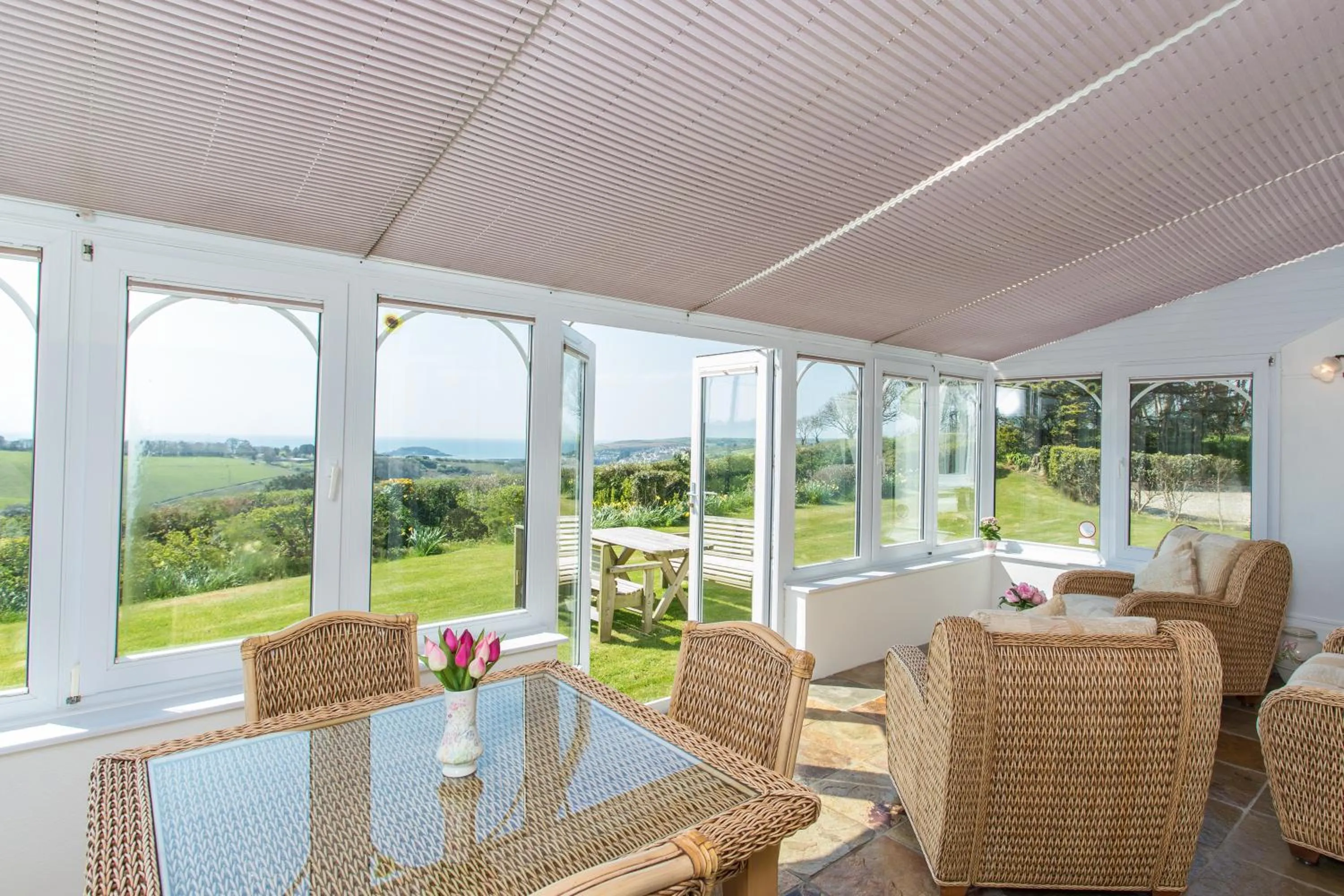 View (from property/room) in Bucklawren Farm