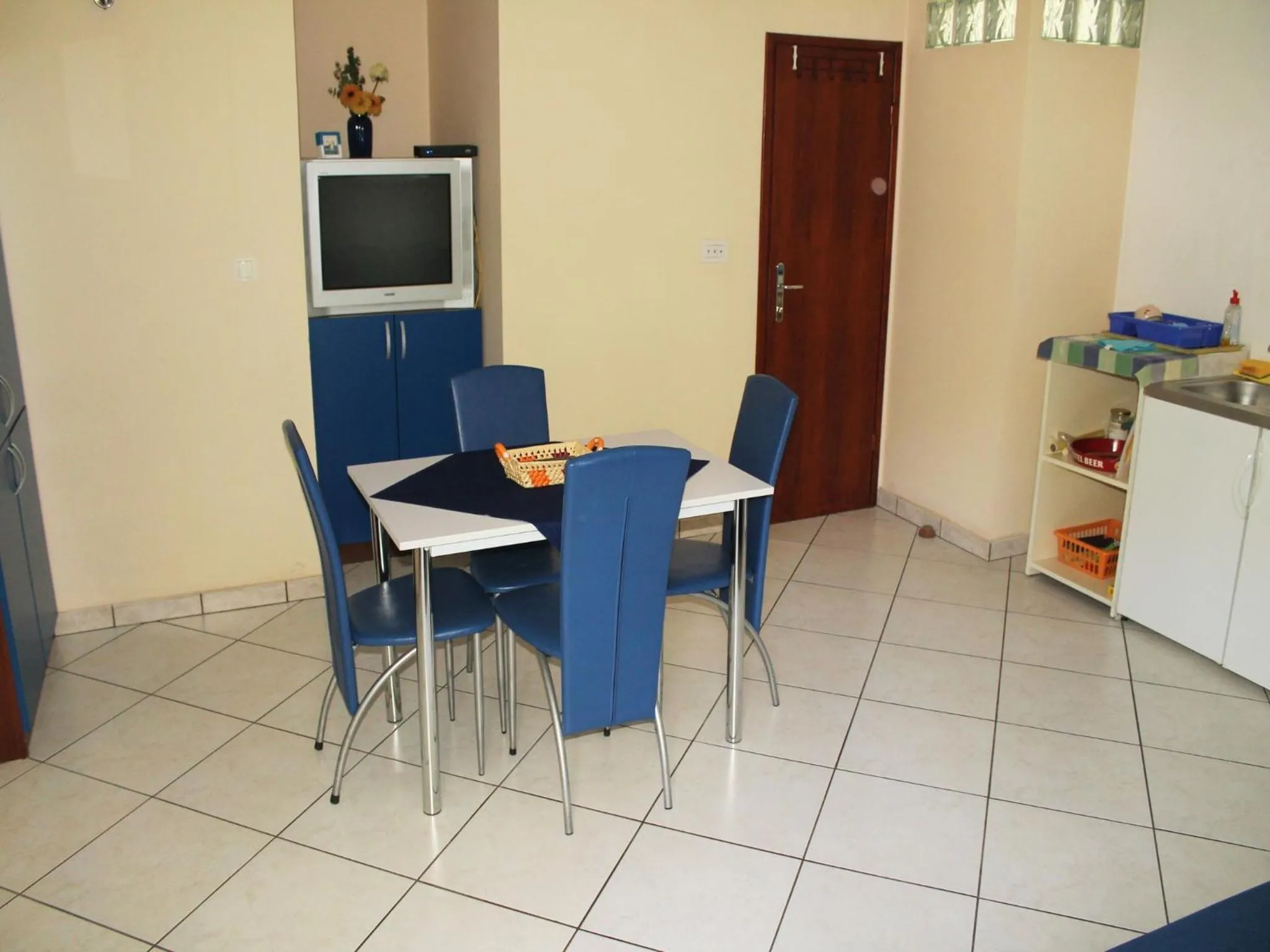 Kitchen or kitchenette in Apartments Katija
