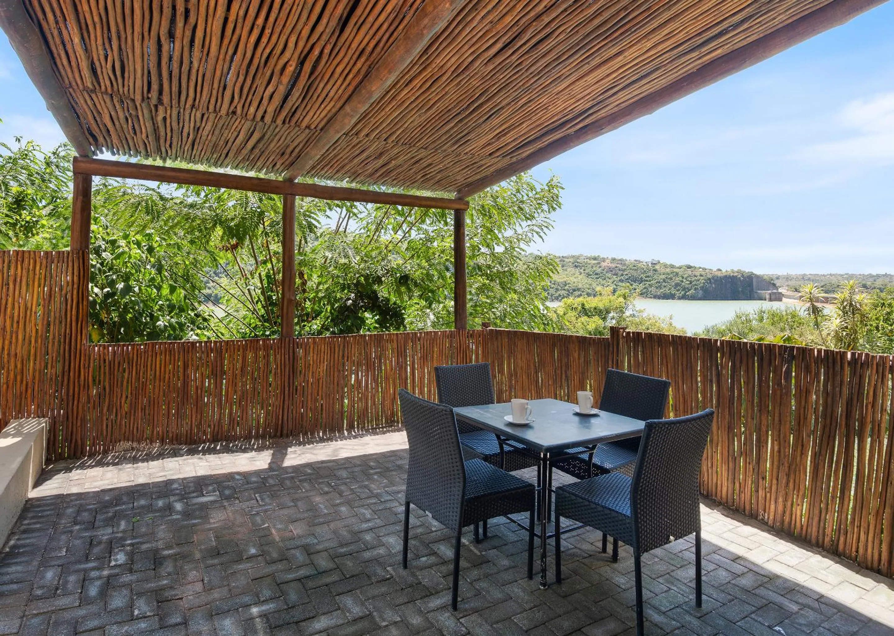 Patio in Jozini Tiger Lodge & Spa by Dream Resorts