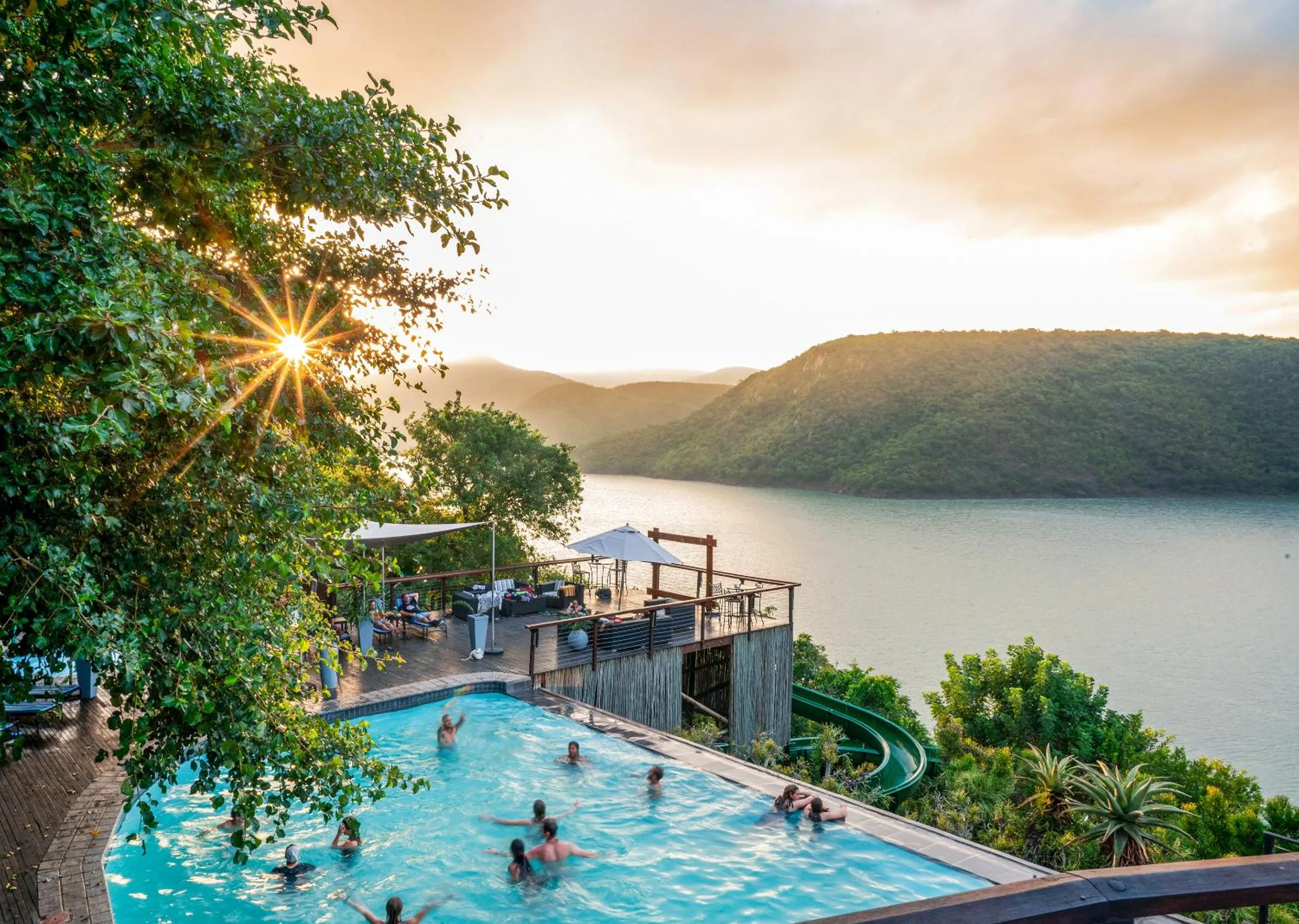 Patio in Jozini Tiger Lodge & Spa by Dream Resorts