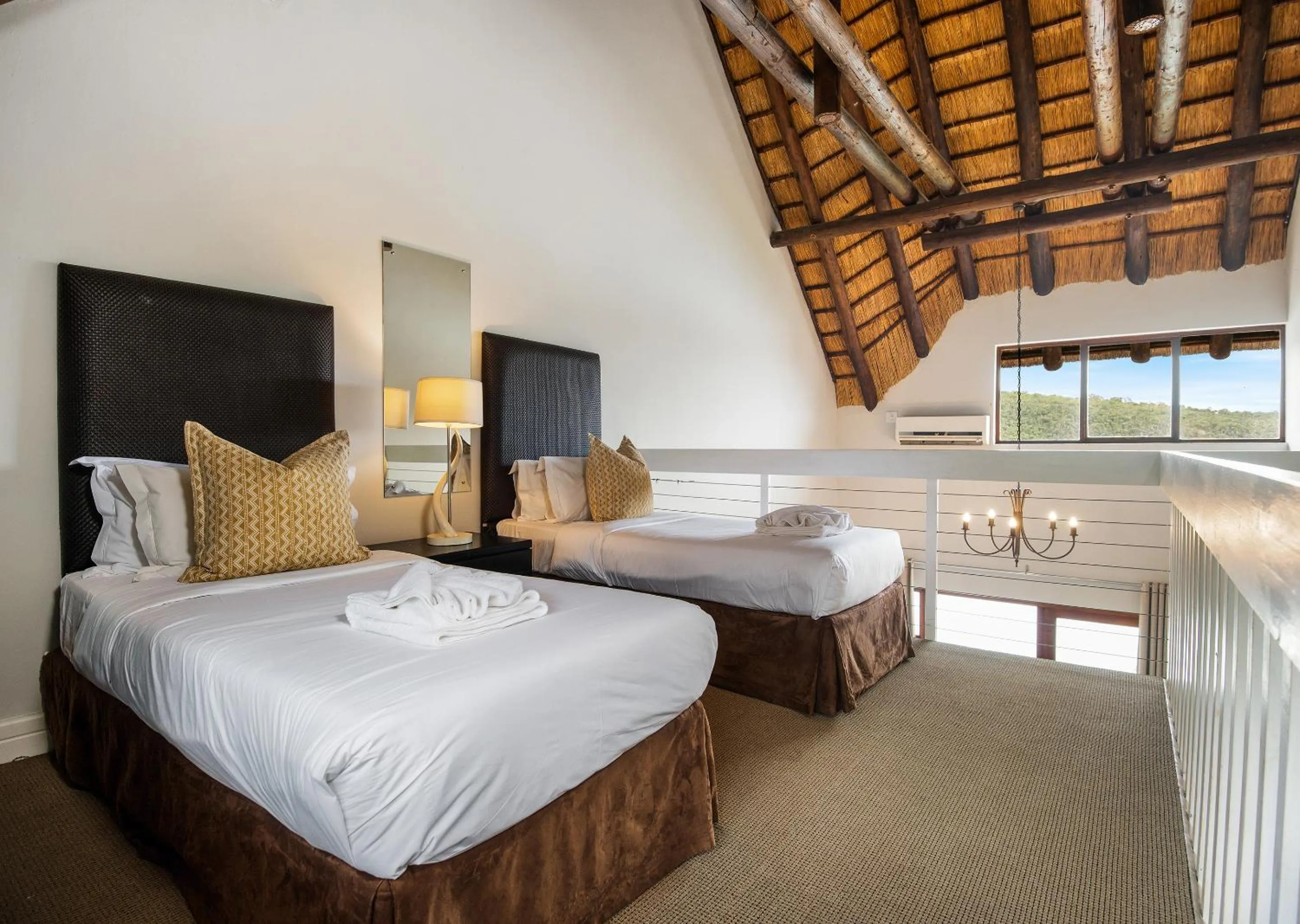 Bed in Jozini Tiger Lodge & Spa by Dream Resorts