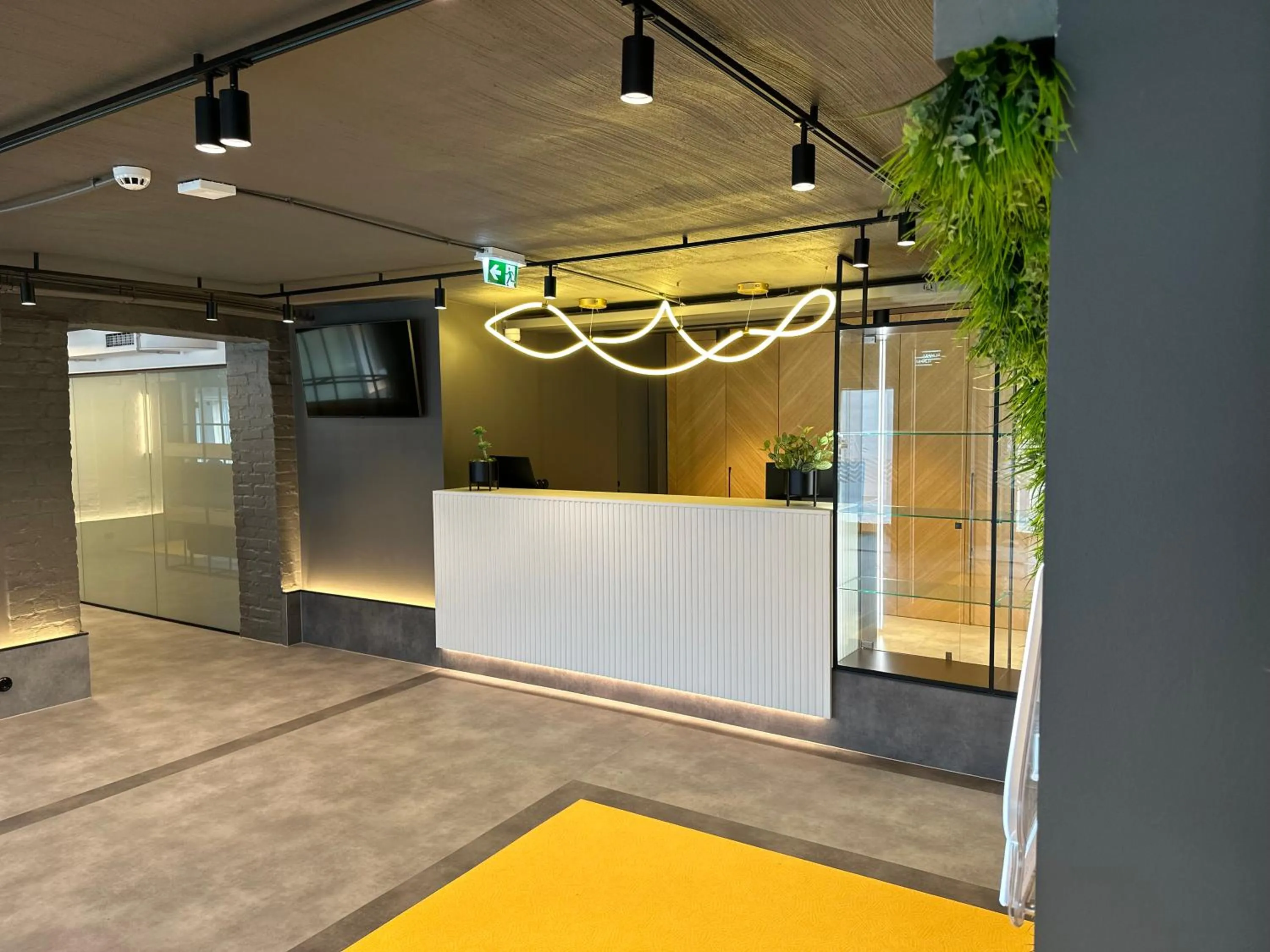 Lobby or reception in Inger Hotell