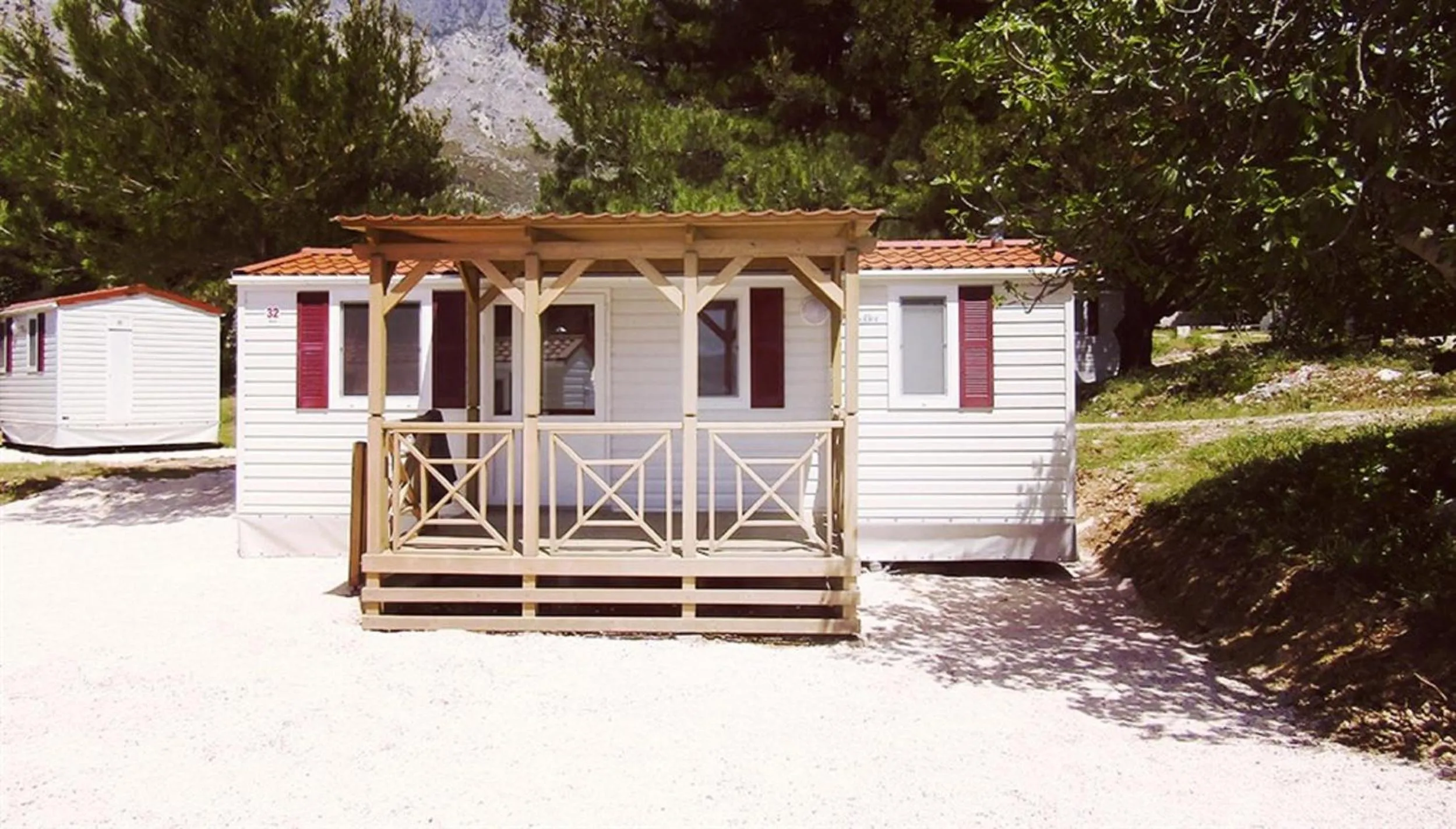 Facade/entrance in Victoria Mobilhome Camping Dole-Živogošče