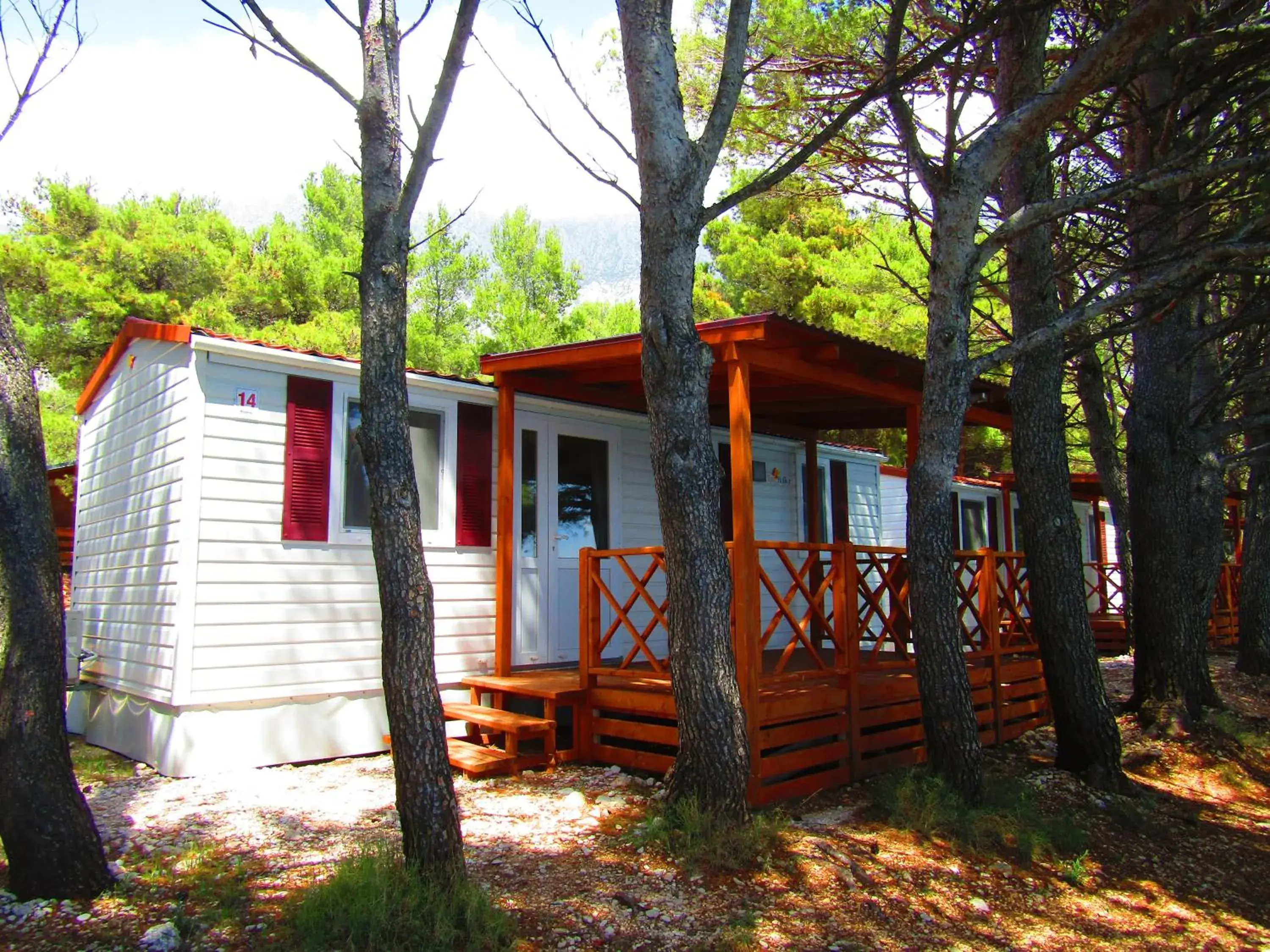 Mobile Home with terrace in Victoria Mobilhome Camping Dole-Živogošče Mobile Home with terrace in Victoria Mobilhome Camping Dole-Živogošče